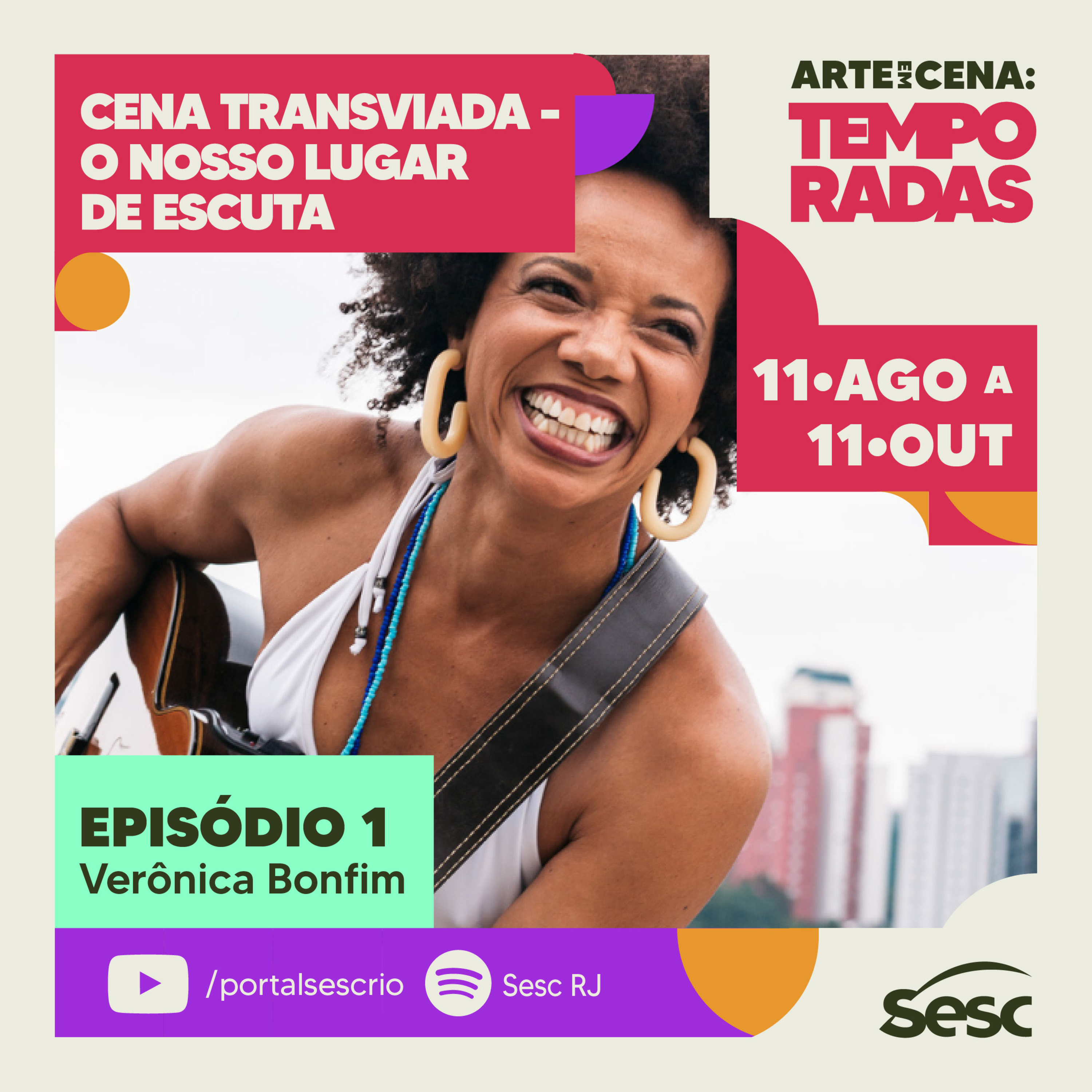 Cena Transviada | Episódio 1 | Verônica Bonfim | Arte em Cena Temporadas episode artwork