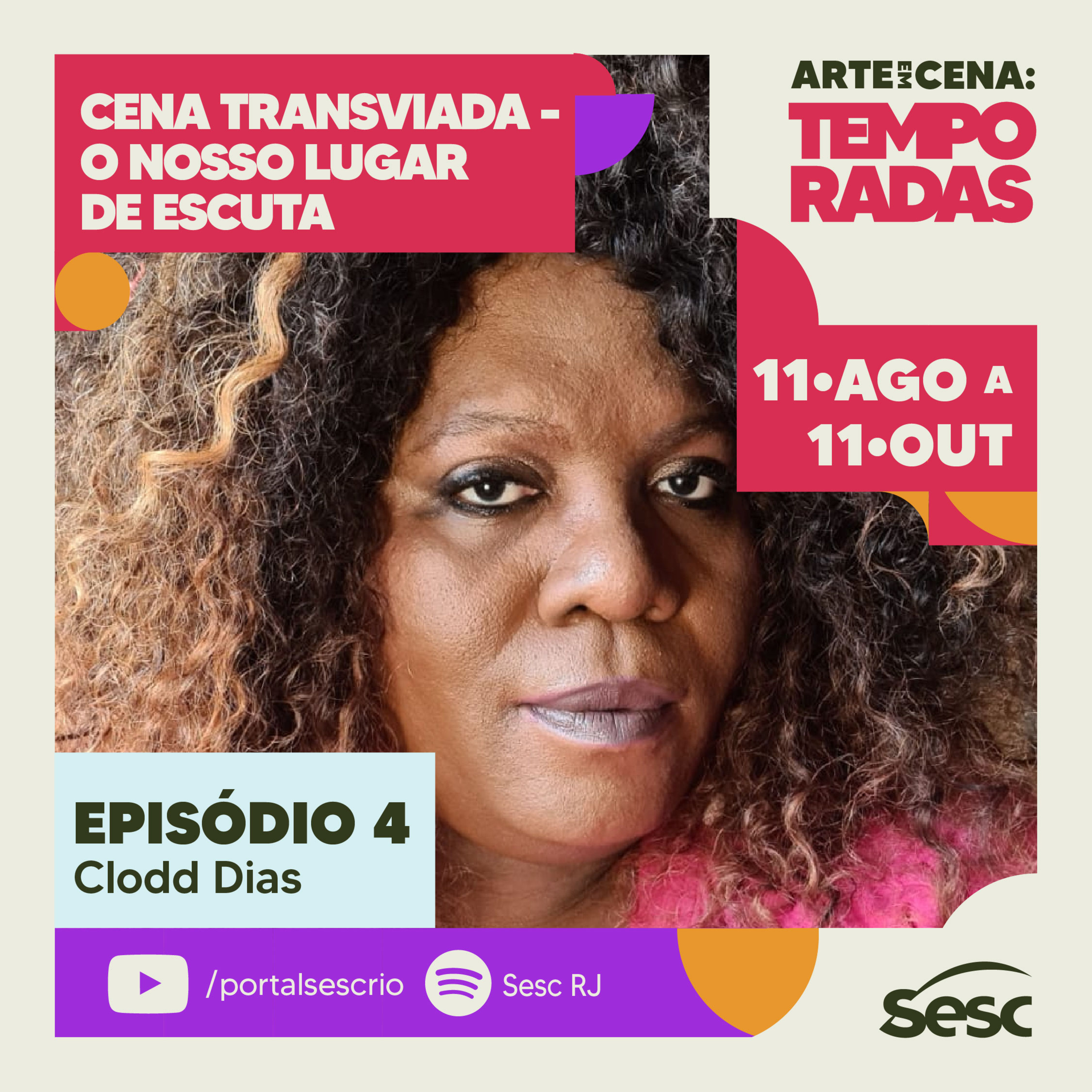 Cena Transviada | Episódio 4 | Clodd Dias | Arte em Cena Temporadas episode artwork