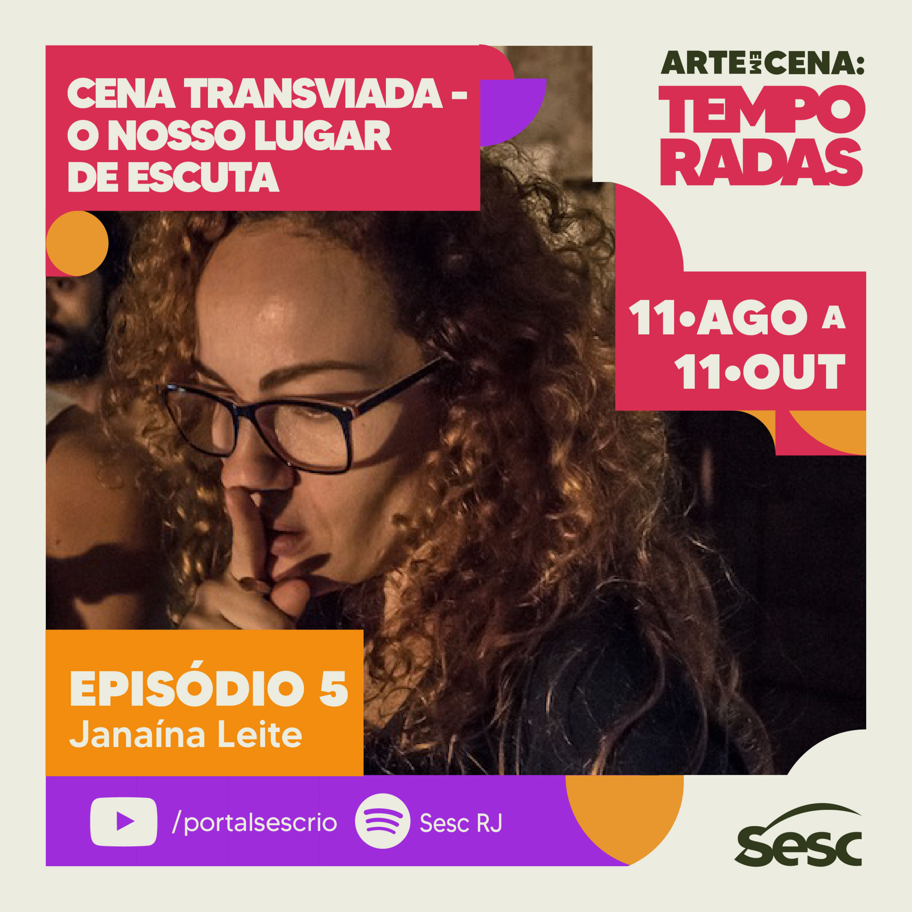 Cena Transviada | Episódio 5 | Janaína Leite | Arte em Cena Temporadas episode artwork