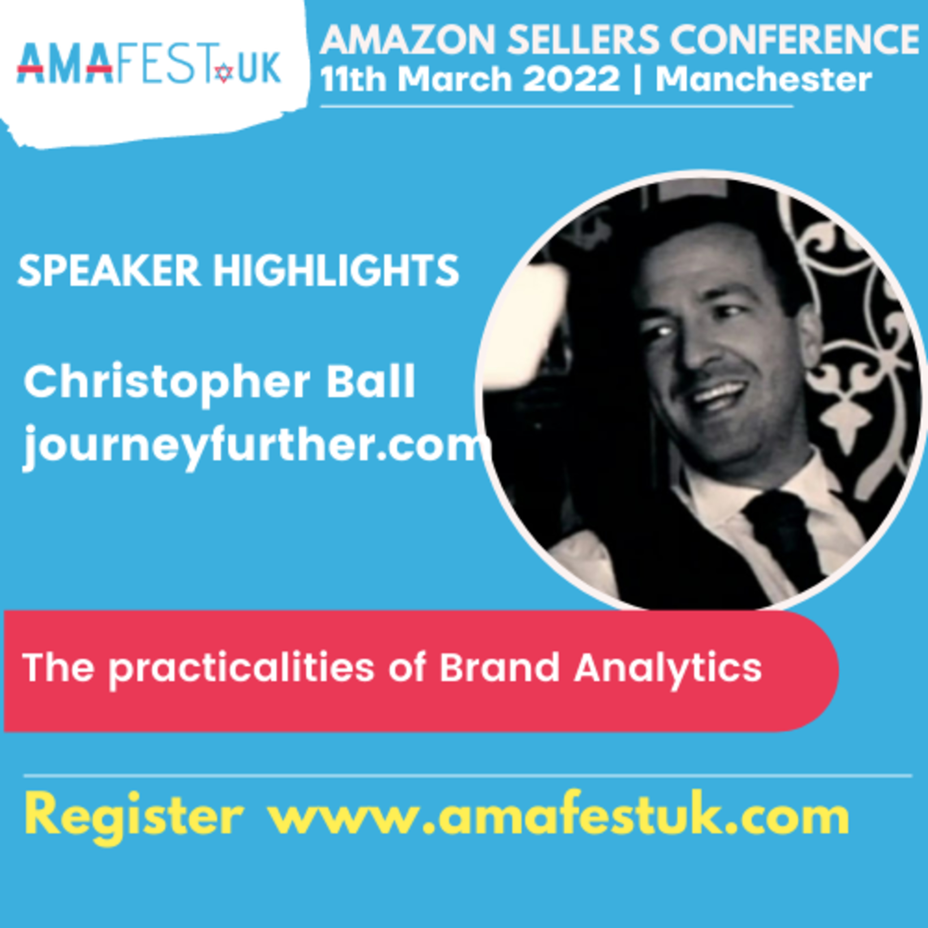 Christopher Ball, Journey Further | #AmafestUK Topic: The practicalities of brand analytics episode artwork