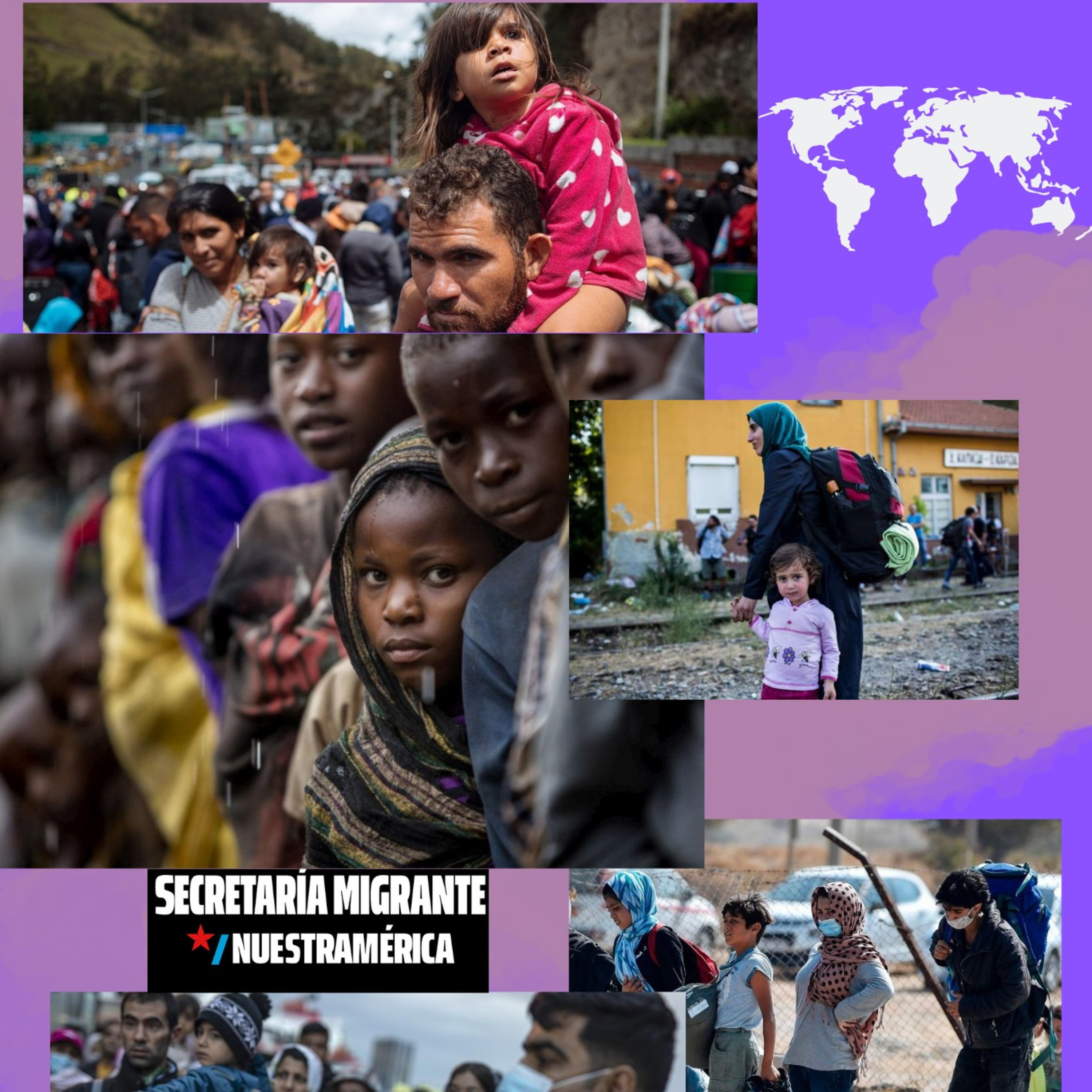Letras Para Los Sentires. Porque les Migrantes Copamos Los Espacios.