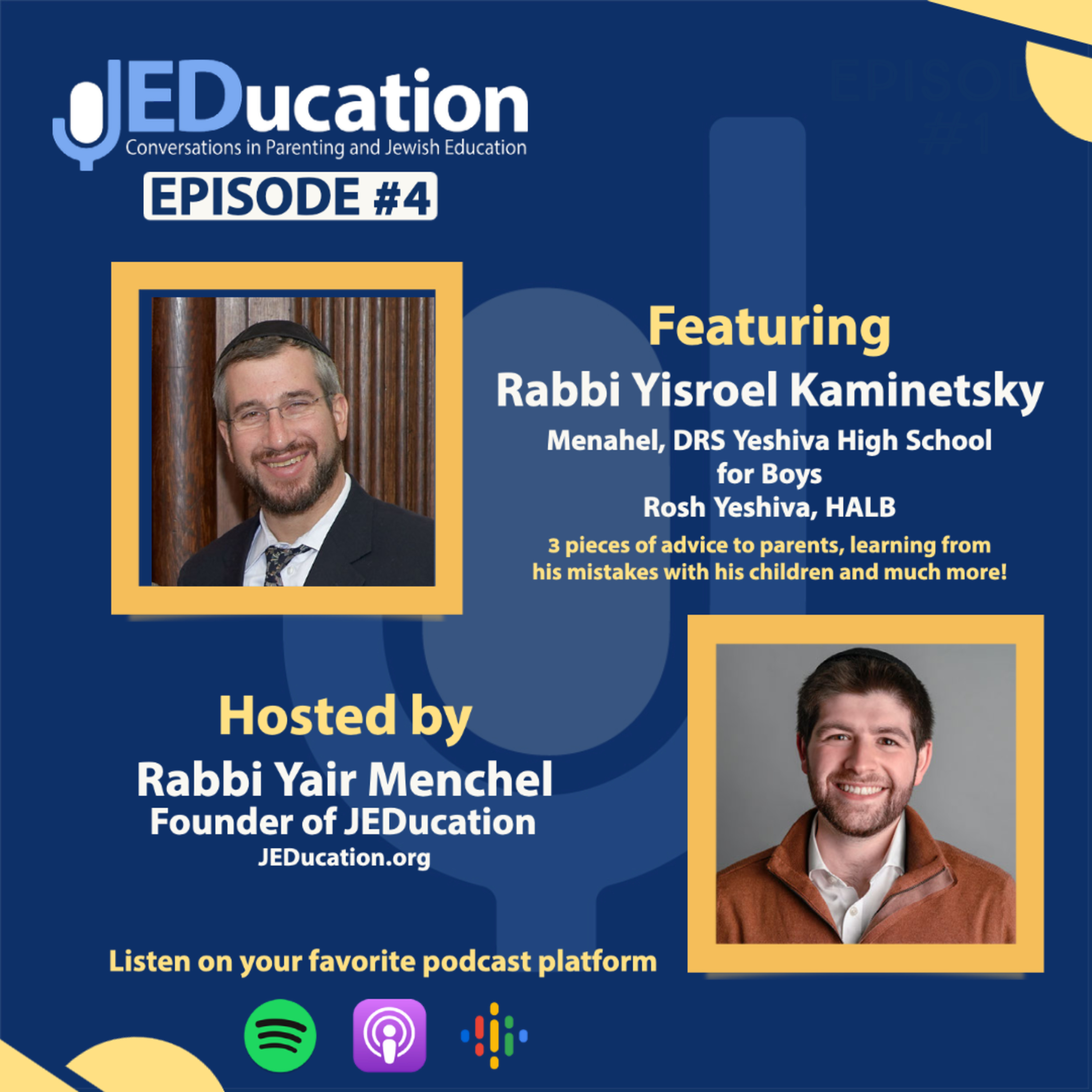 JEDucation - Conversations in Parenting and Jewish Education
