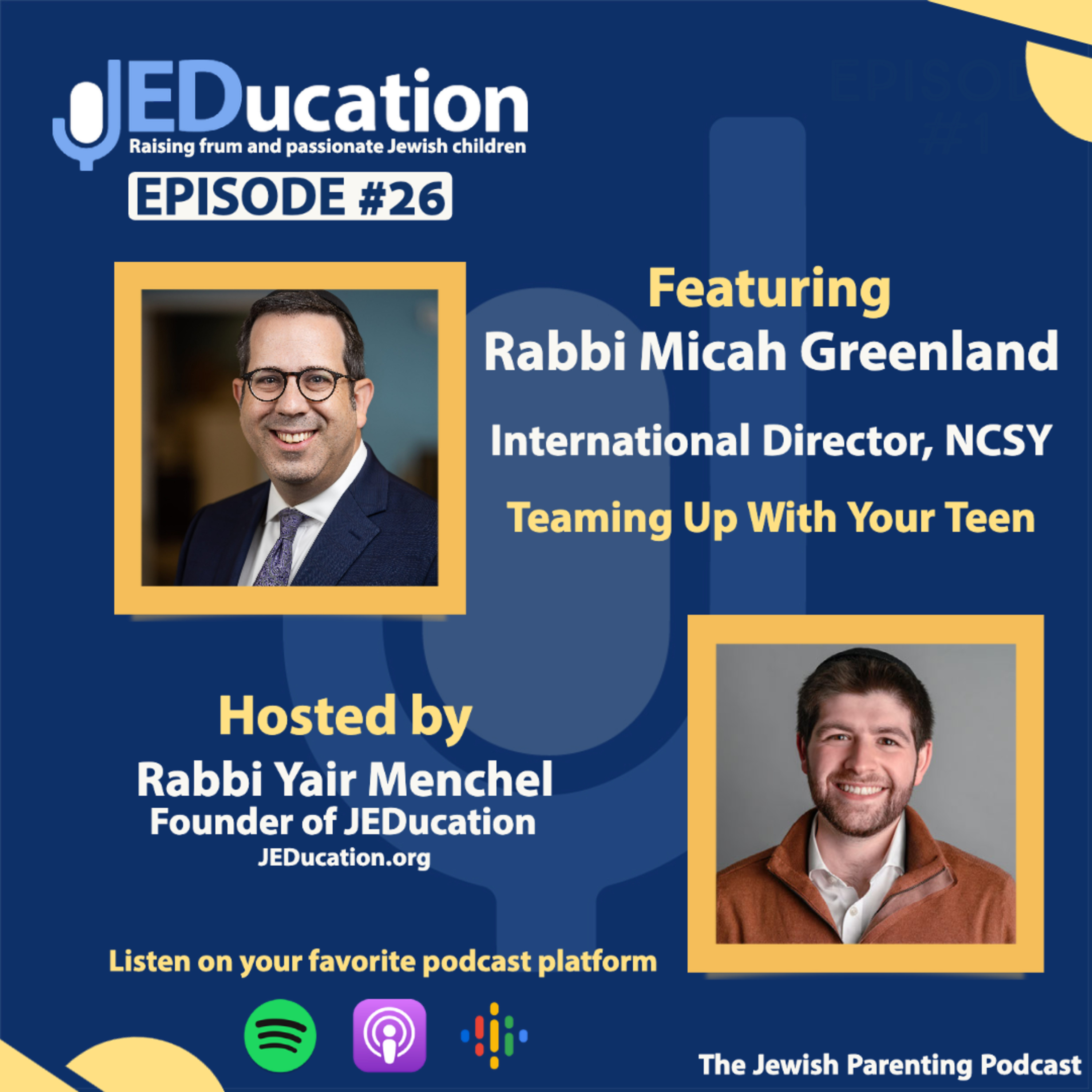 JEDucation - Conversations in Parenting and Jewish Education