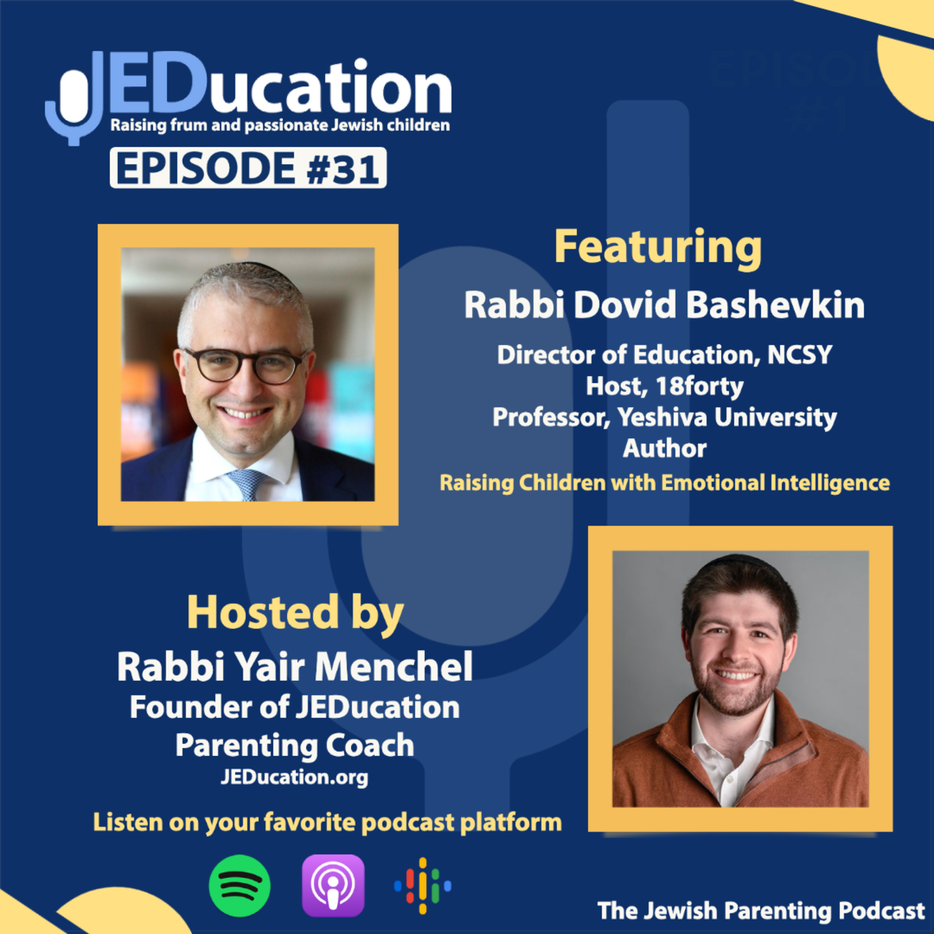 JEDucation - Conversations in Parenting and Jewish Education