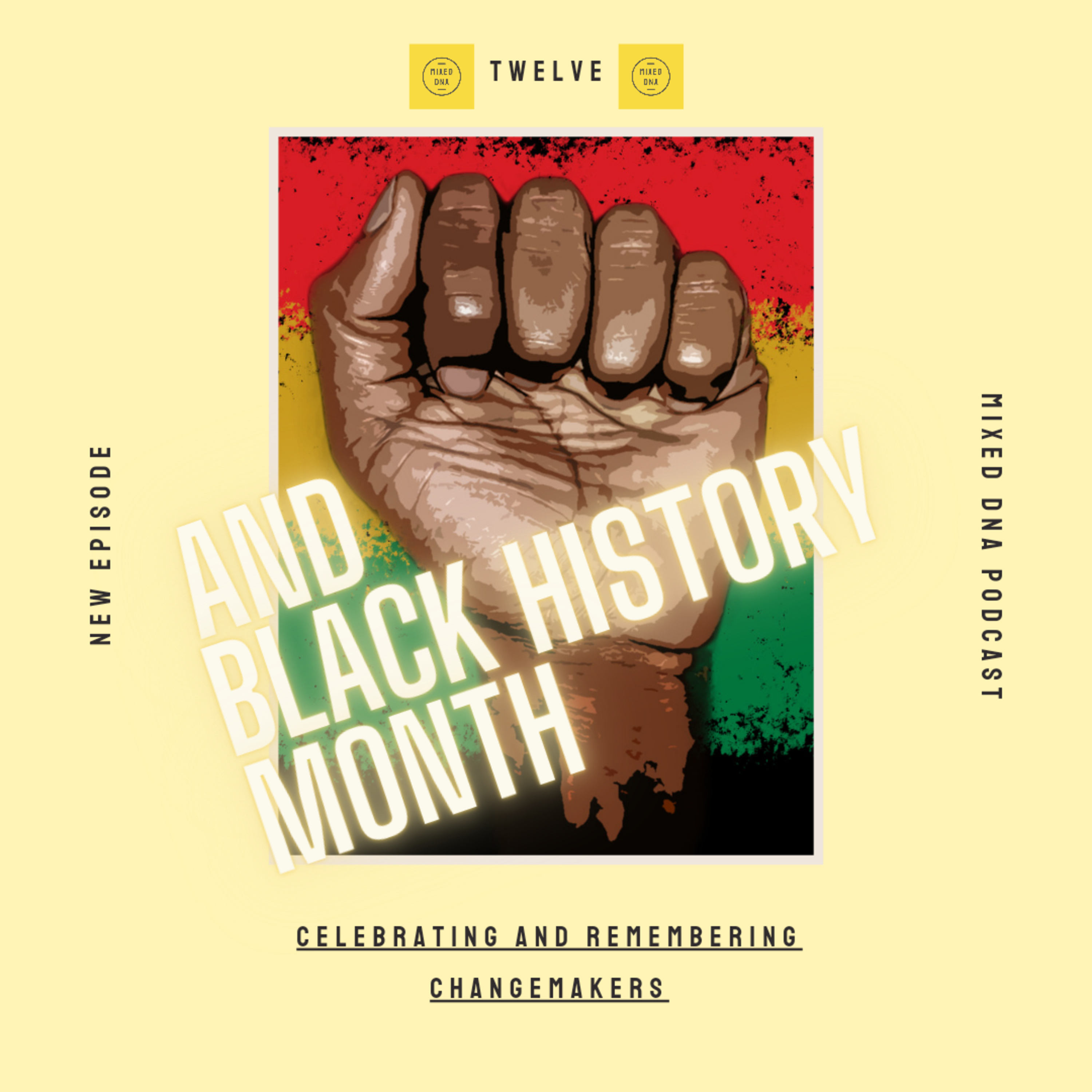 and Black History Month episode artwork