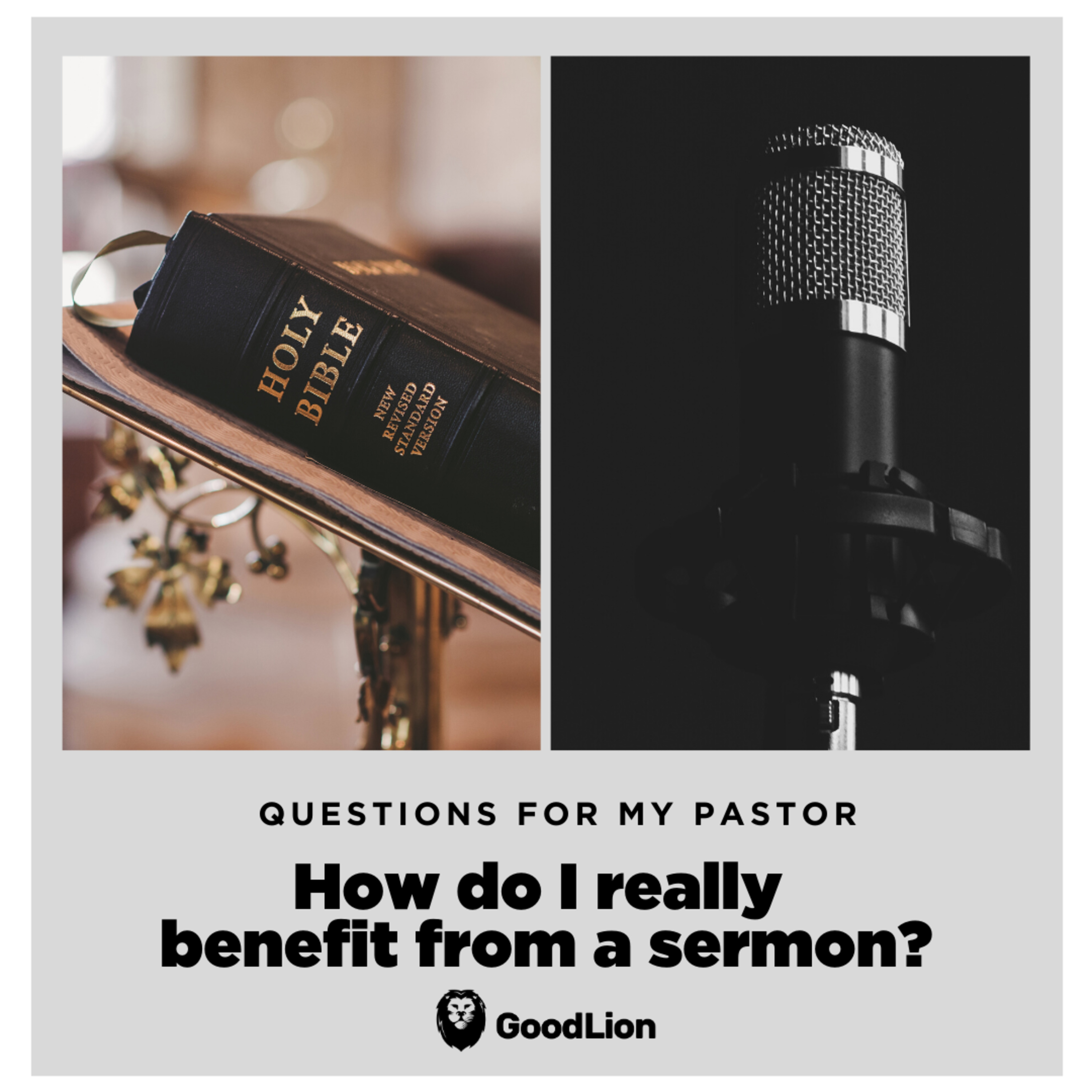 Questions For My Pastor