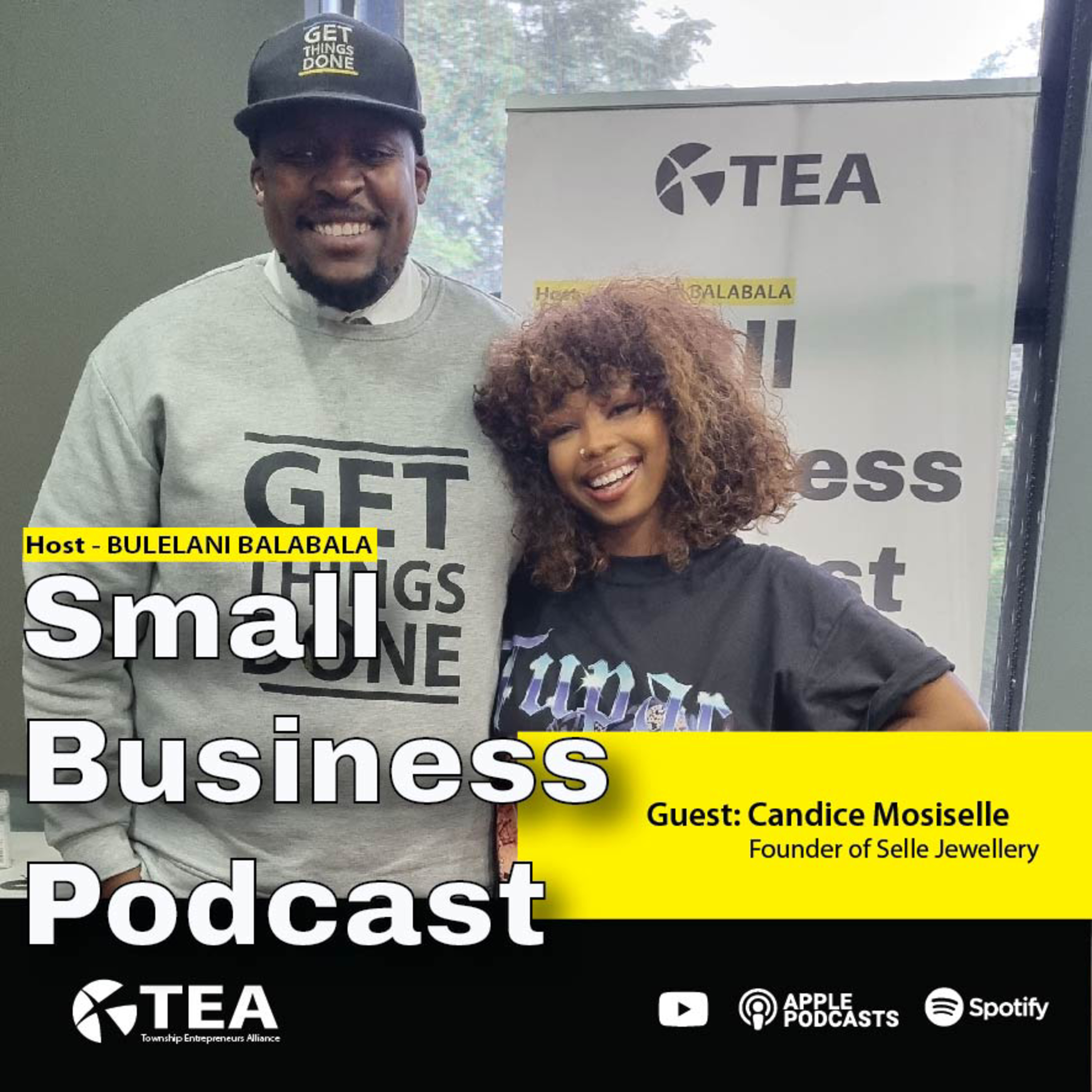 An entrepreneur in the creative space with Candice Modiselle