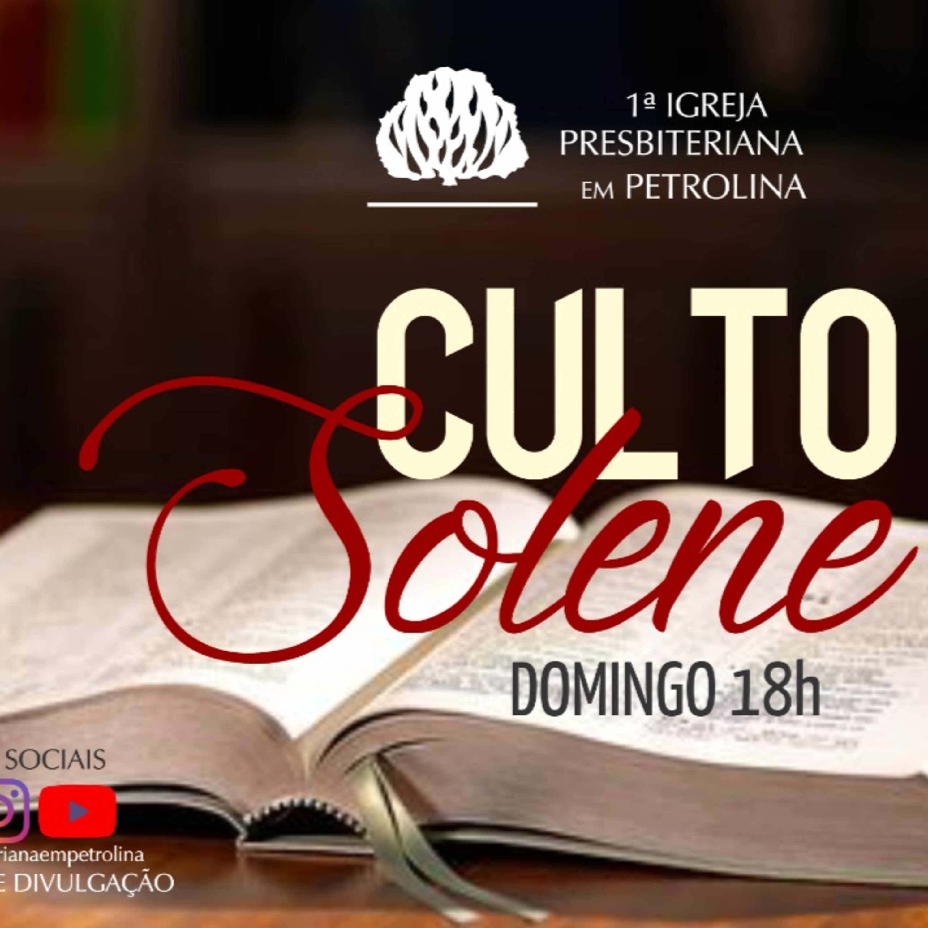 Culto Solene - 31/10/2021 - Rev. Luiz Ronilson - 504 anos celebrando a Reforma episode artwork