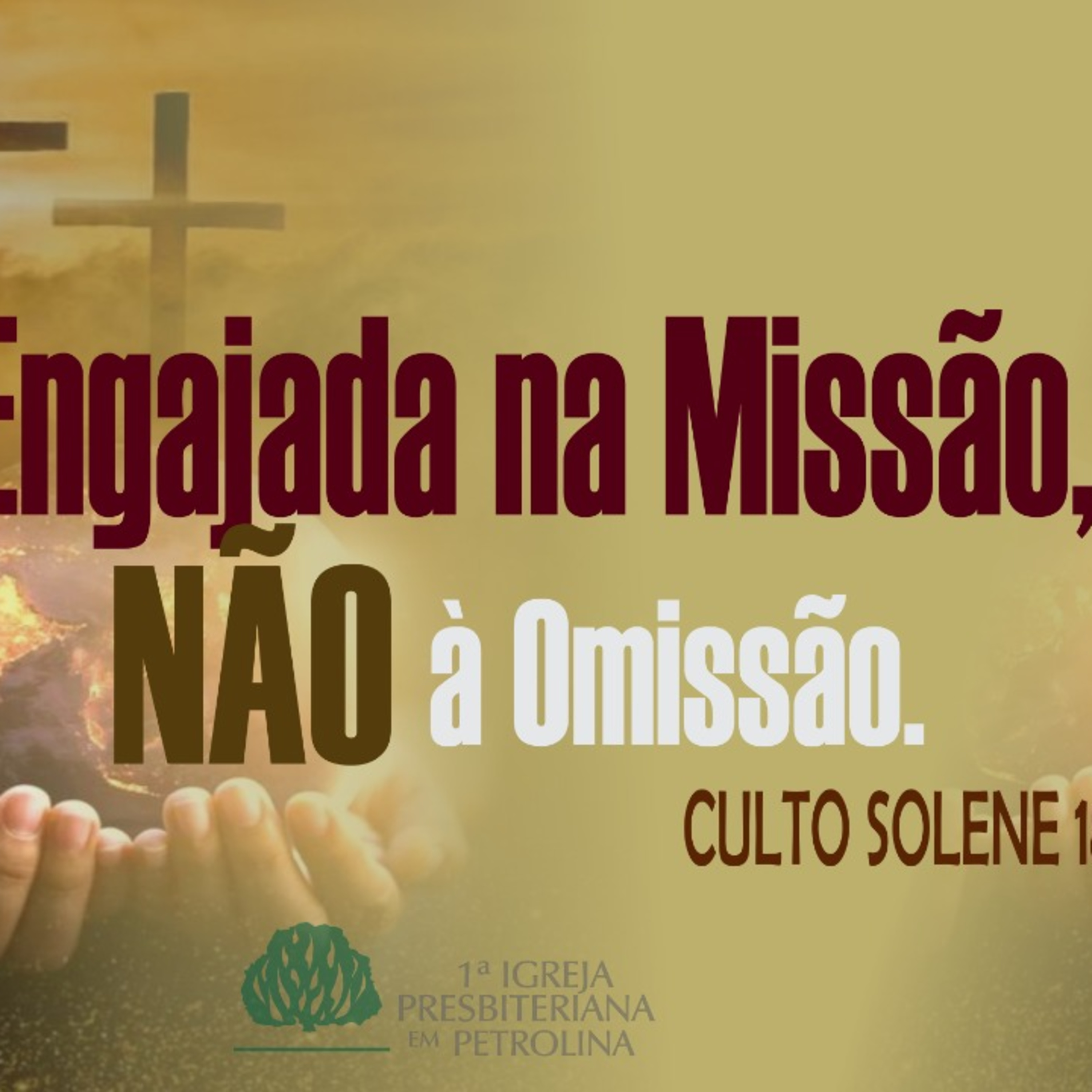 Exposição-Culto Solene - 05-06-2022 - Rev. Luiz Ronilson - Engajada na Missão, dizendo NÃO à Omissão episode artwork