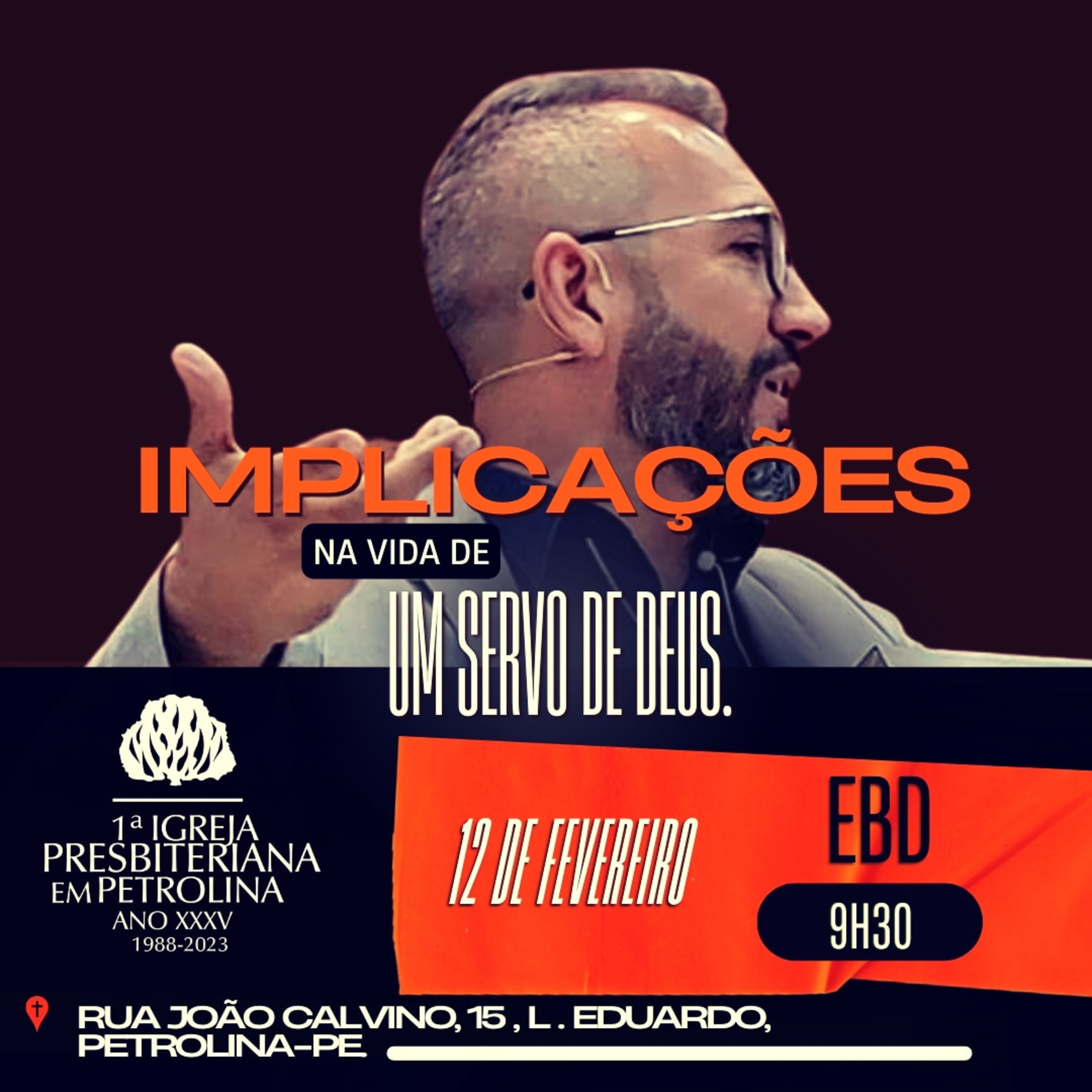 Exposição Bíblica-EBD - 12/02/2023 - Implicações na vida de um servo de Deus - Rev.LuizRonilson episode artwork