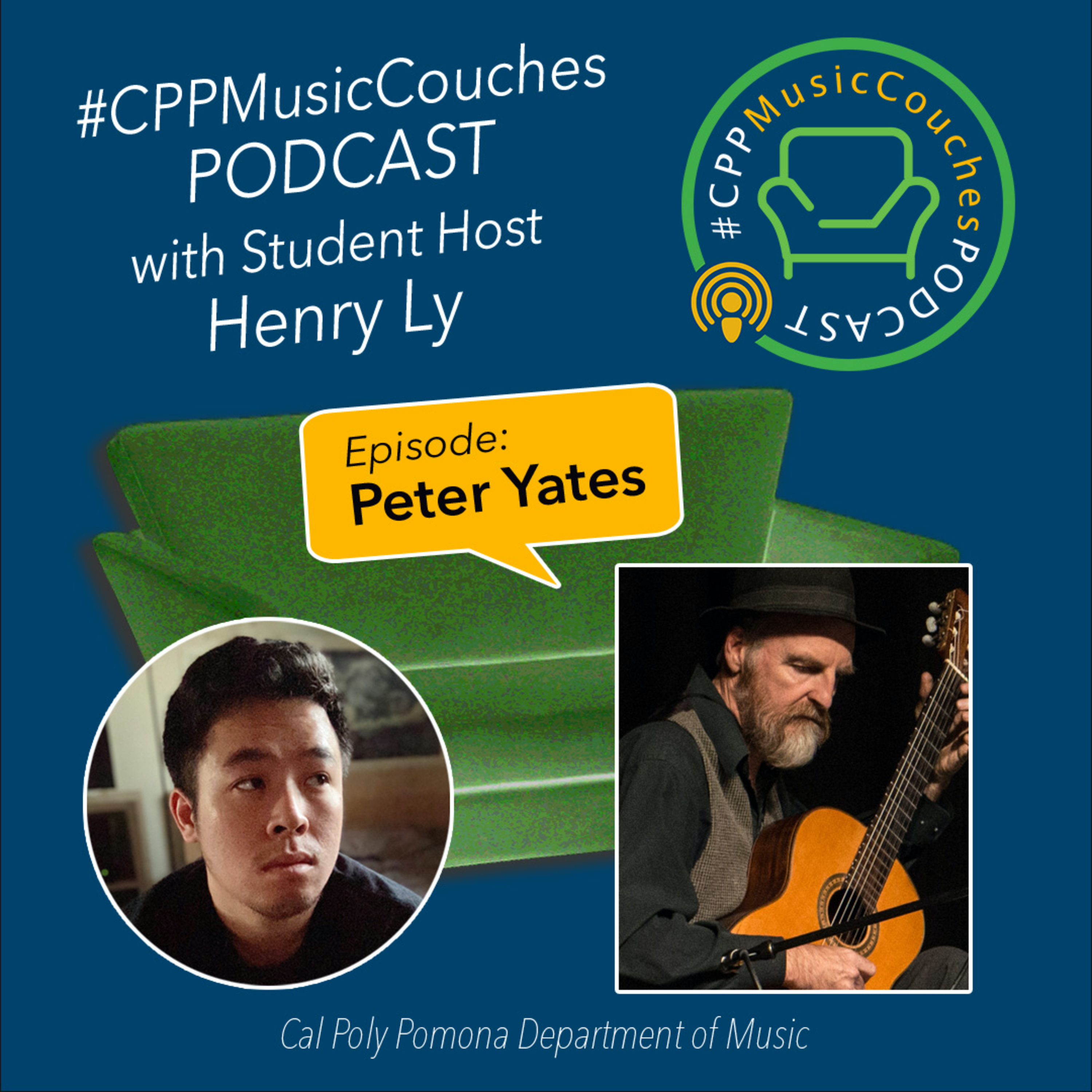 #CPPMusicCouches S1 Ep1: Peter Yates