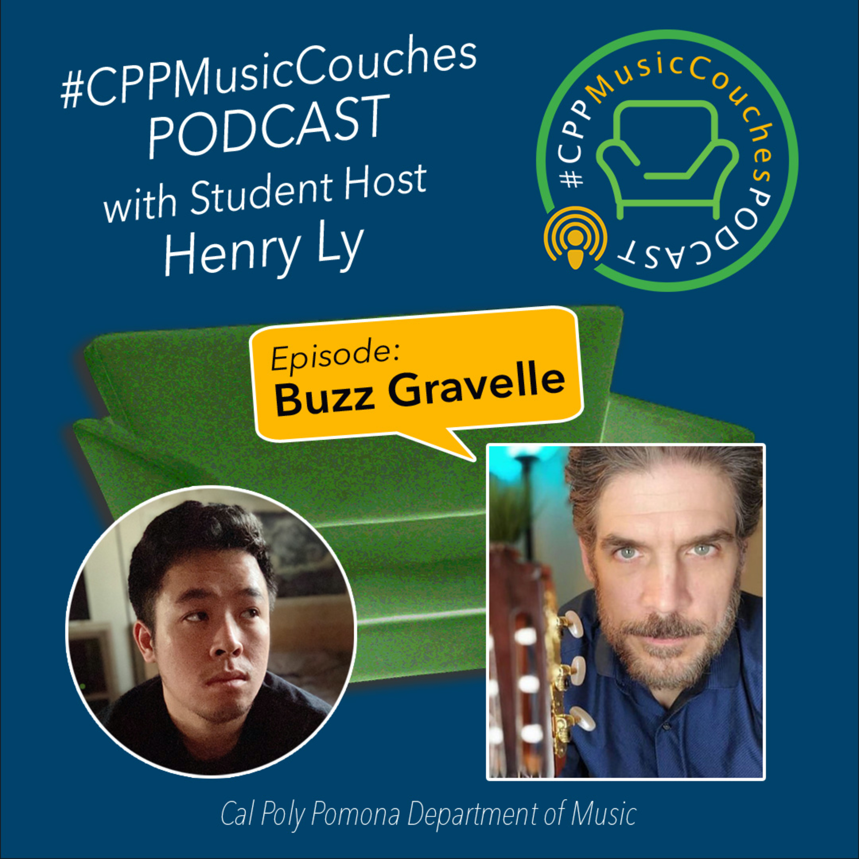 #CPPMusicCouches S1 Ep2: Buzz Gravelle