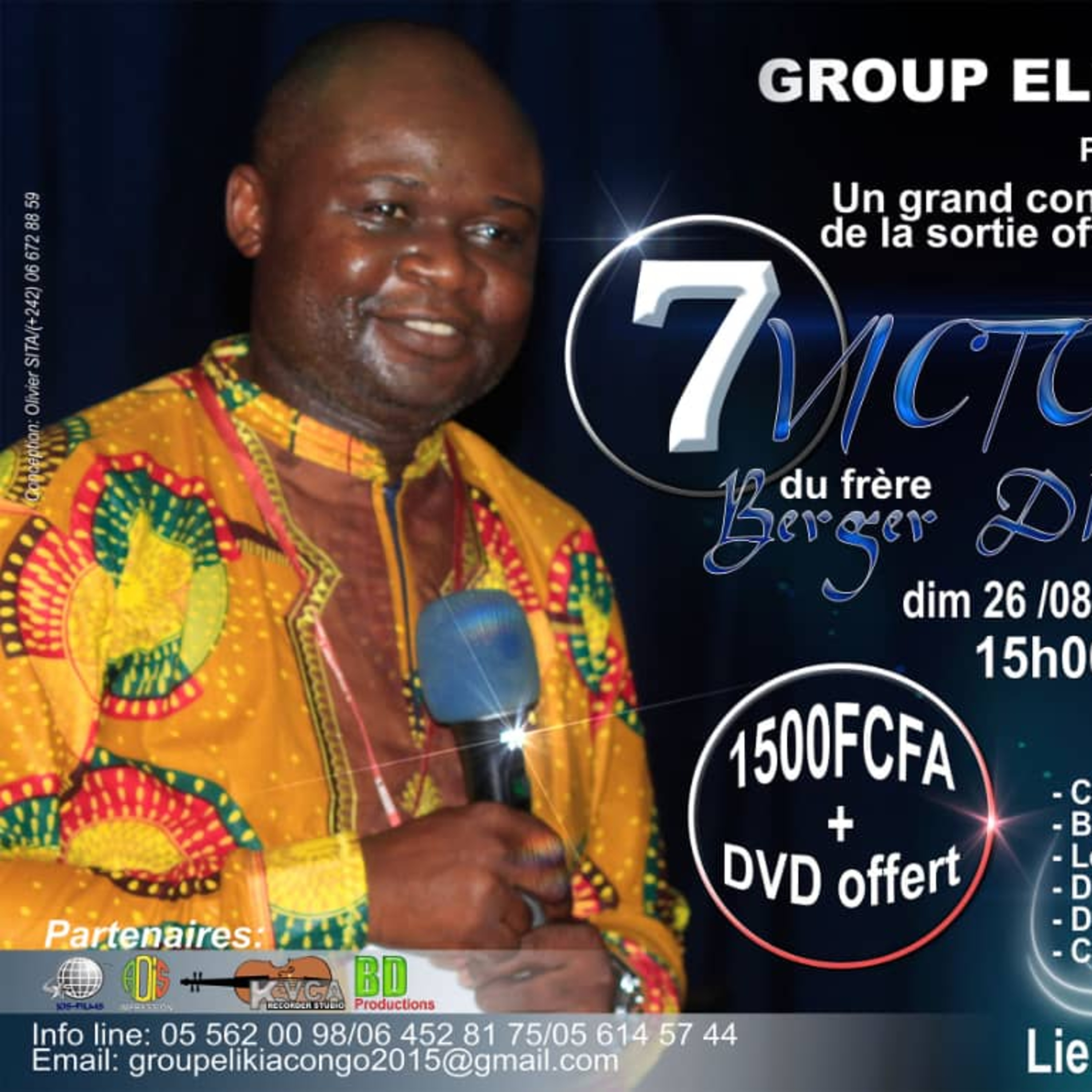 itw perphety sortie album 7 victoire berger Dimina, Gospel Time du 18.08.2018