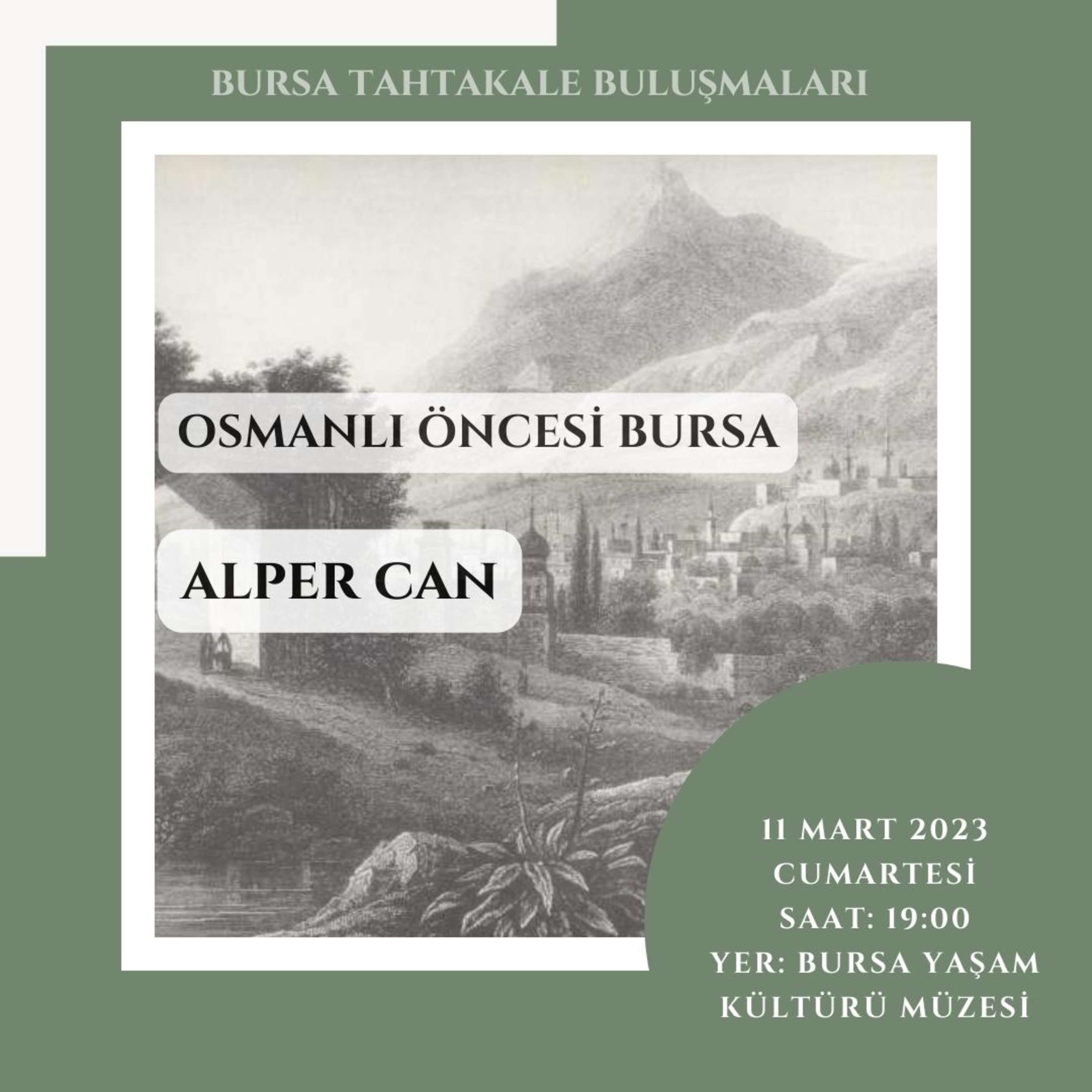 Bursa Tahtakale Buluşmaları - Alper Can - Osmanlı Öncesi Bursa episode artwork