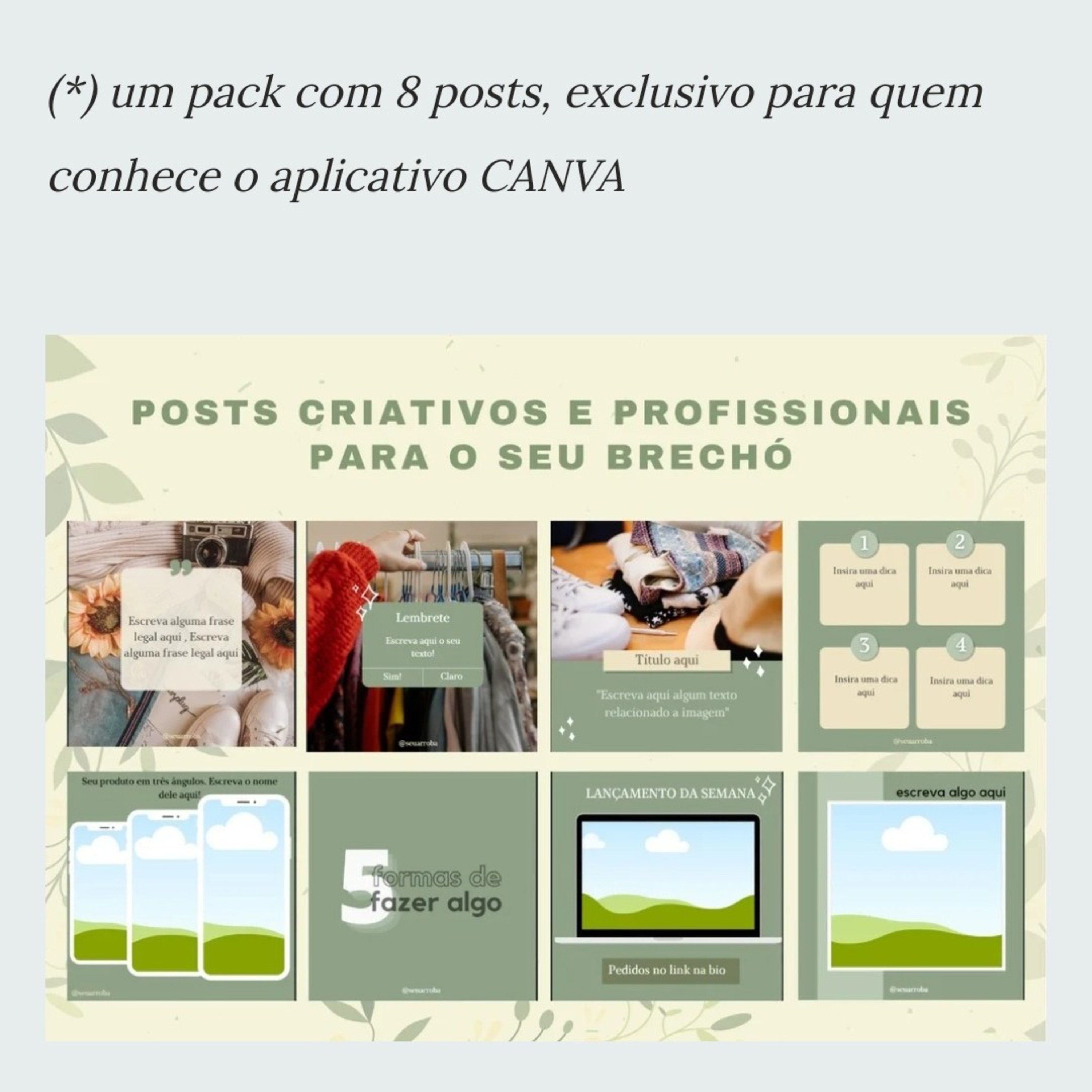 Posts editáveis episode artwork