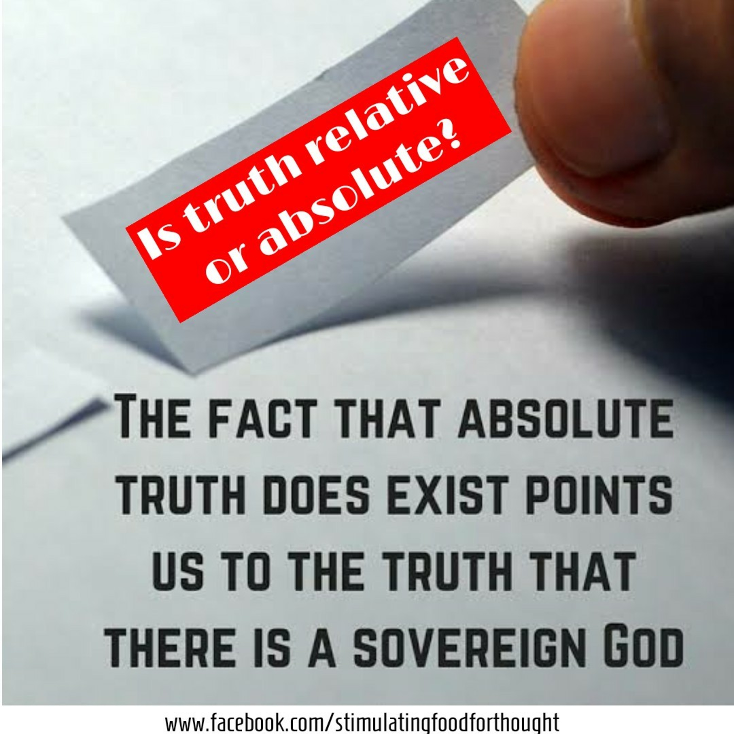 Is truth relative or absolute? episode artwork