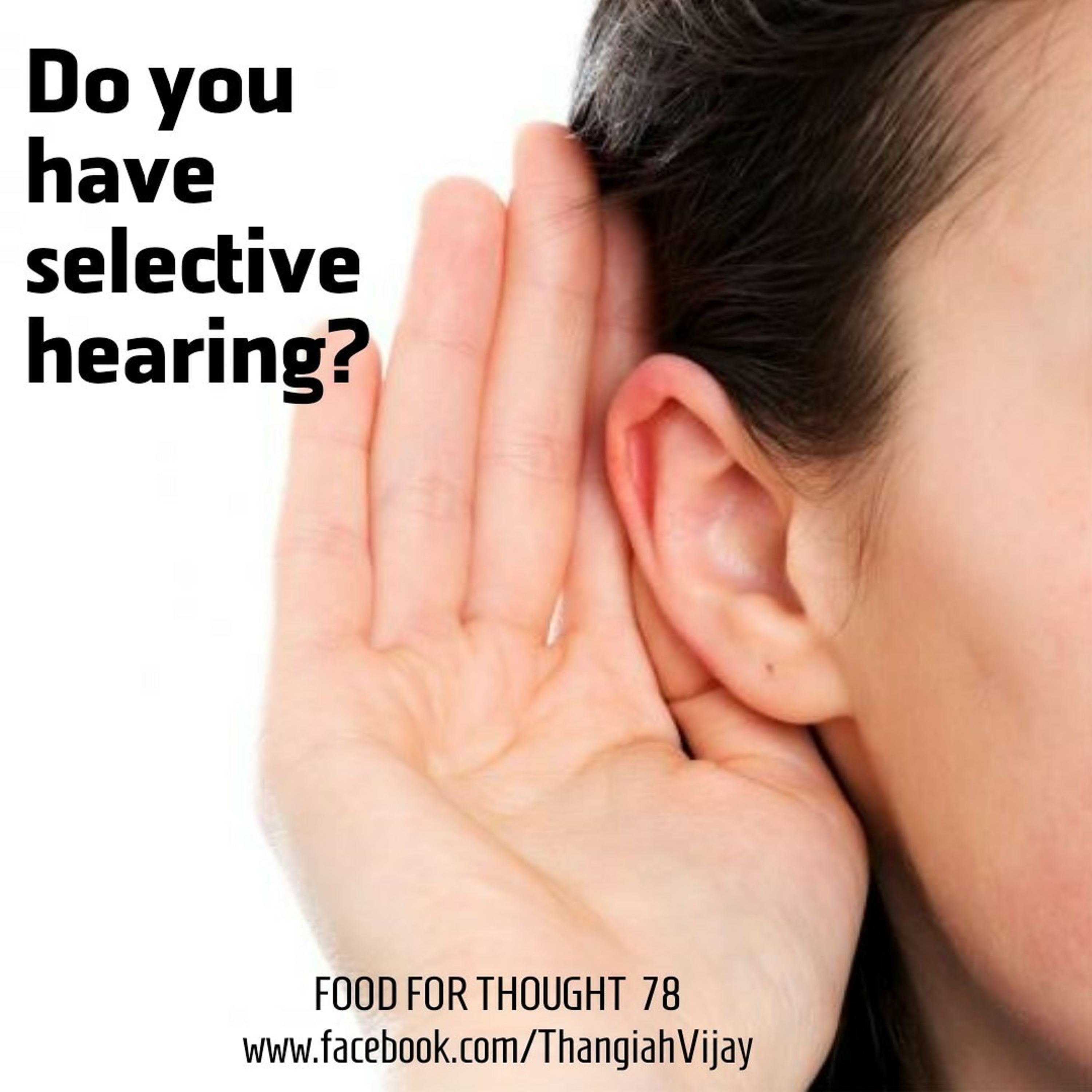 Do you have selective hearing? episode artwork