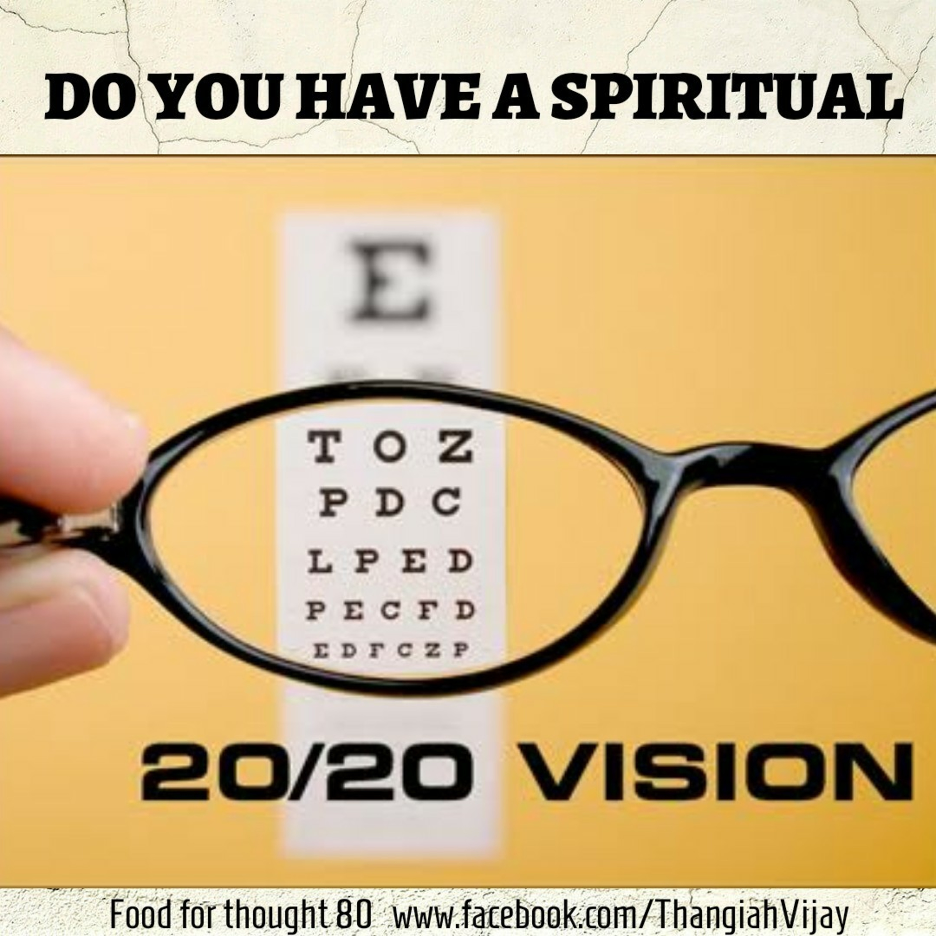 Do you have a spiritual 20/20 vision ? episode artwork
