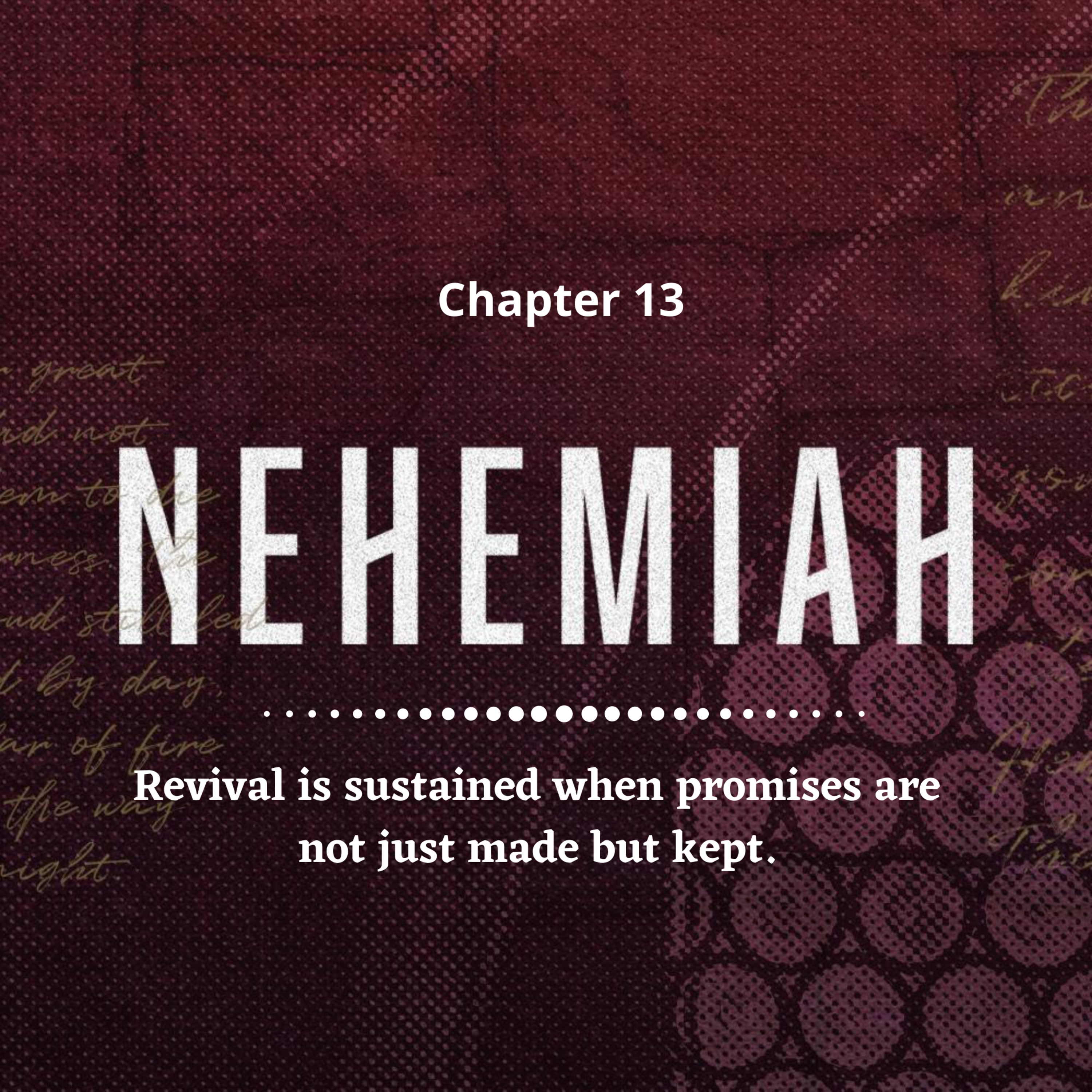 Nehemiah Chapter 13 episode artwork