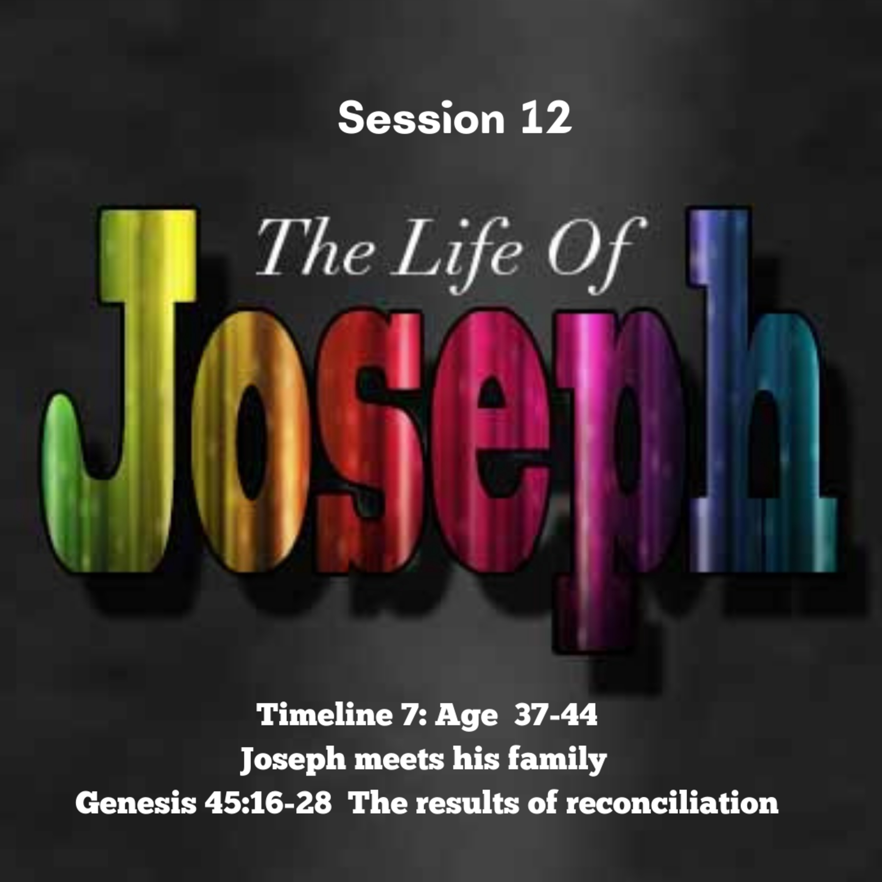 Joseph Session 12 episode artwork