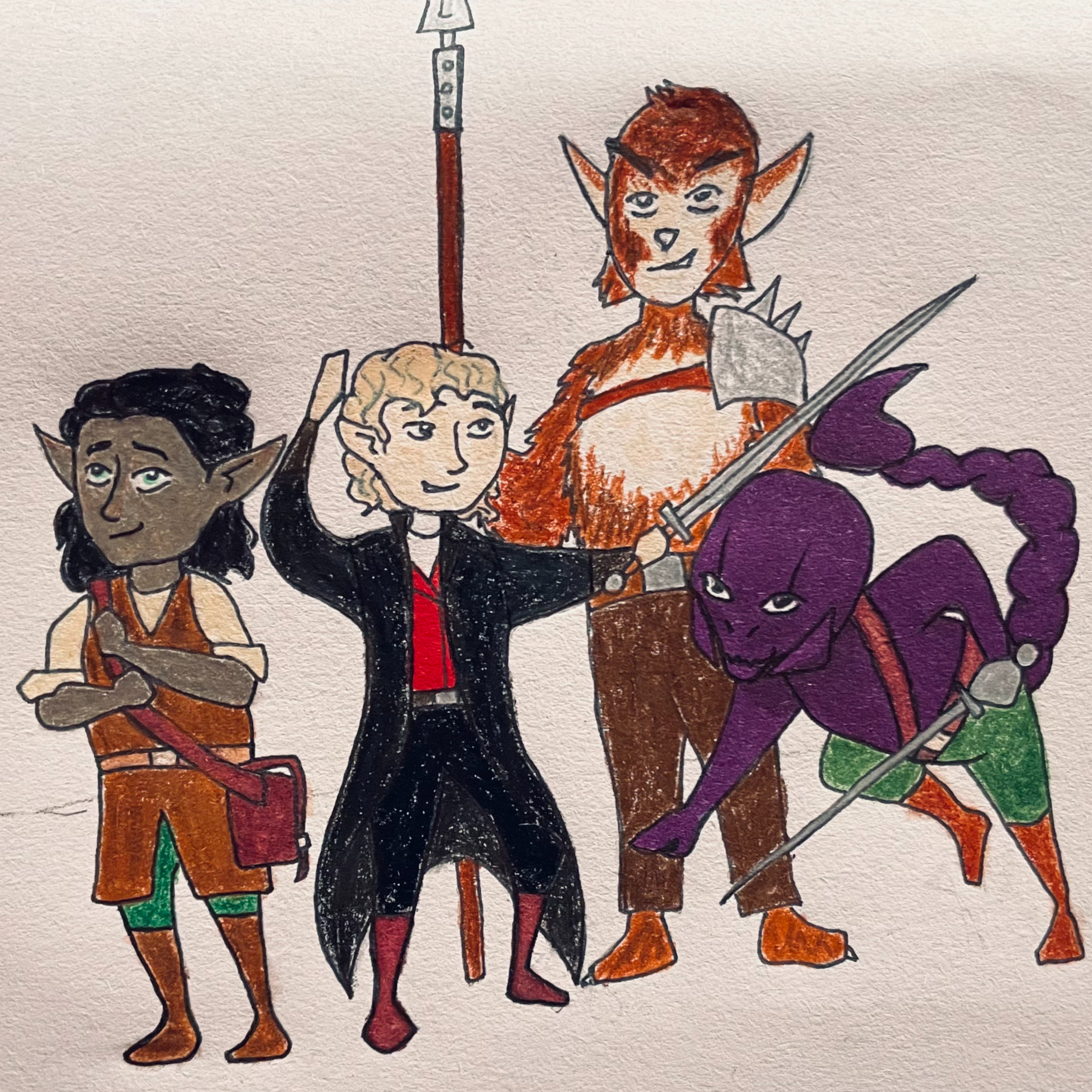The Sworn Souls, Session 1; A Petrified Campsite episode artwork