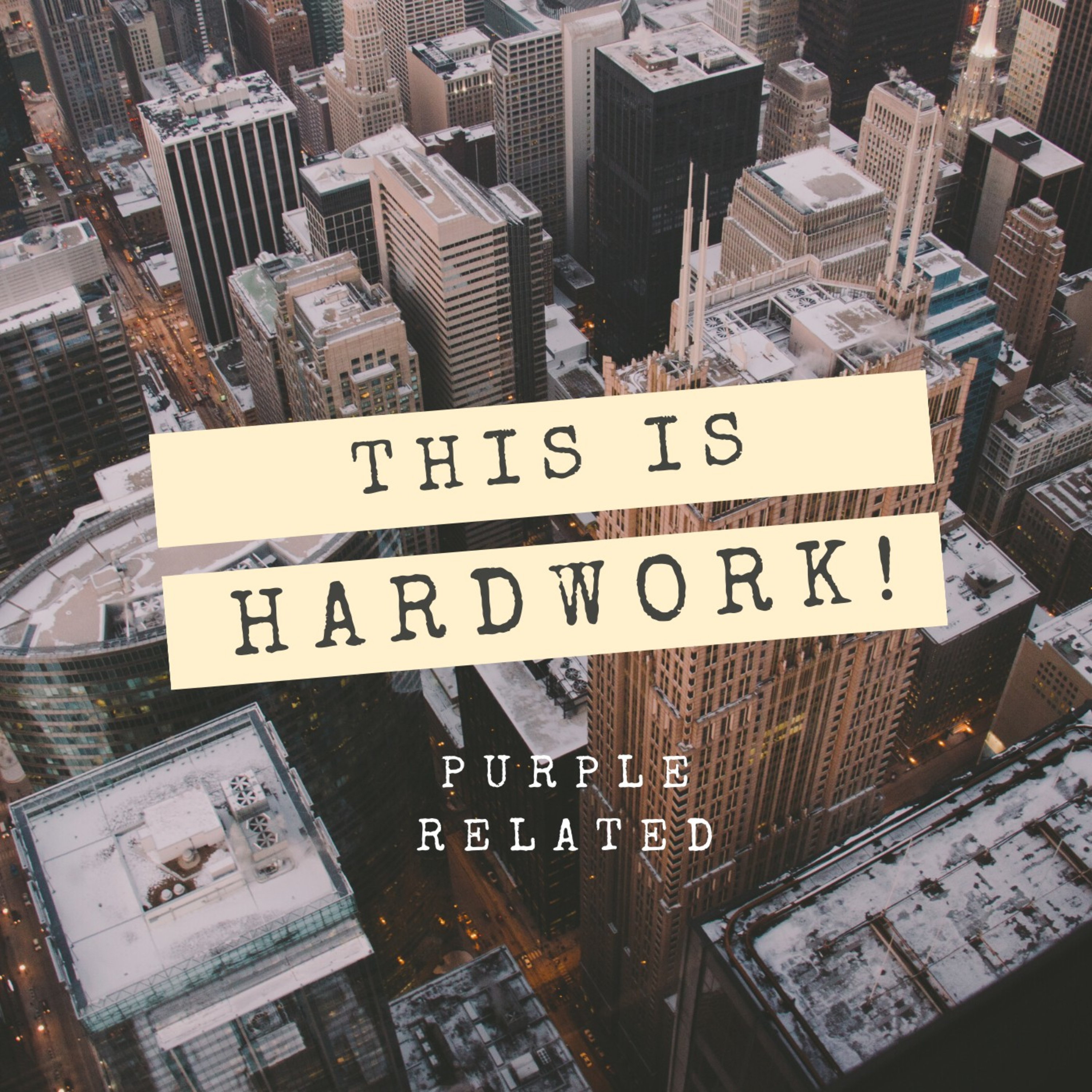 This is Hard Work! episode artwork