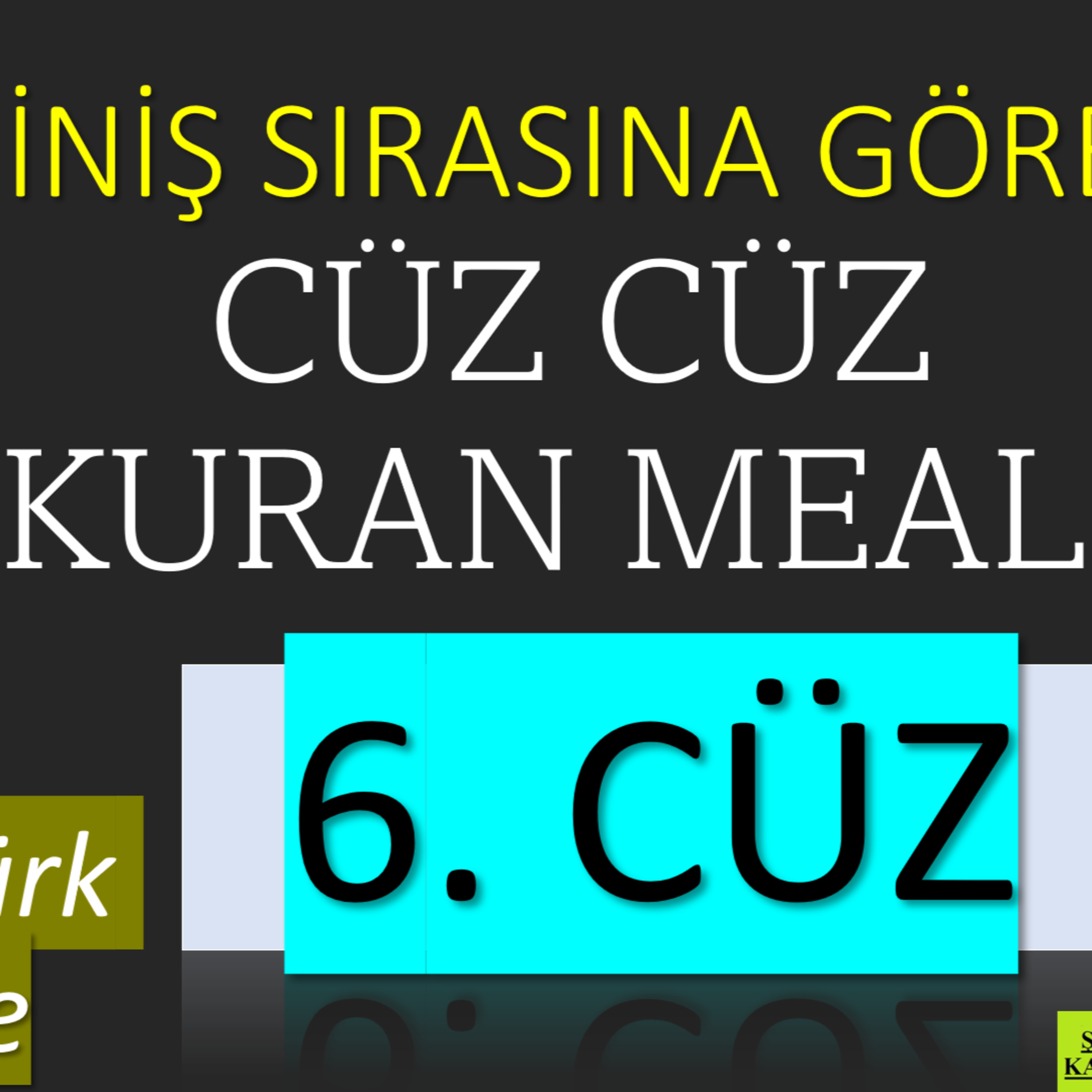 6. Cüz | İniş Sırasına Göre Cüz Cüz Yaşar Nuri Öztürk Kuran Meali Dinletisi episode artwork