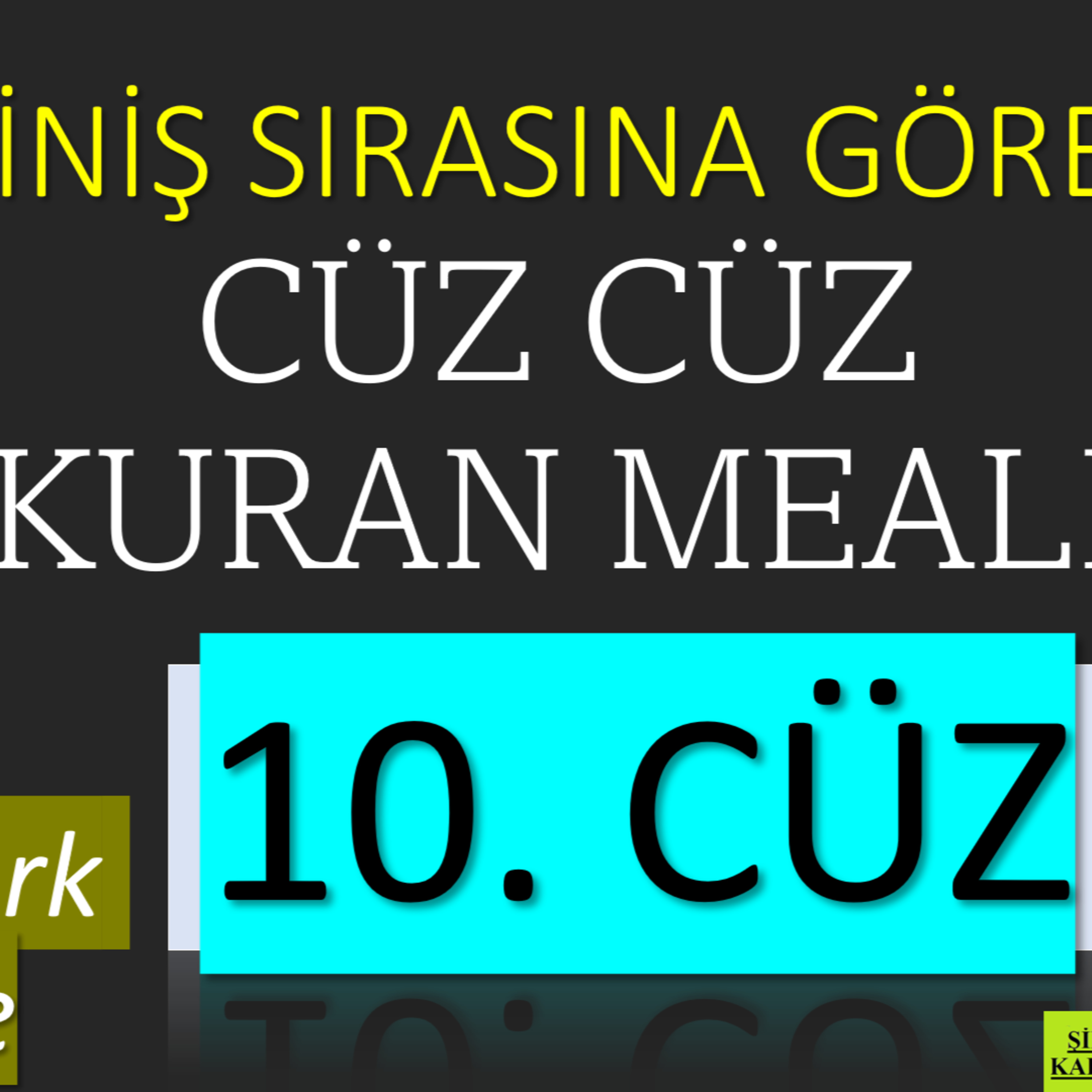 10. Cüz | İniş Sırasına Göre Cüz Cüz Yaşar Nuri Öztürk Kuran Meali Dinletisi episode artwork