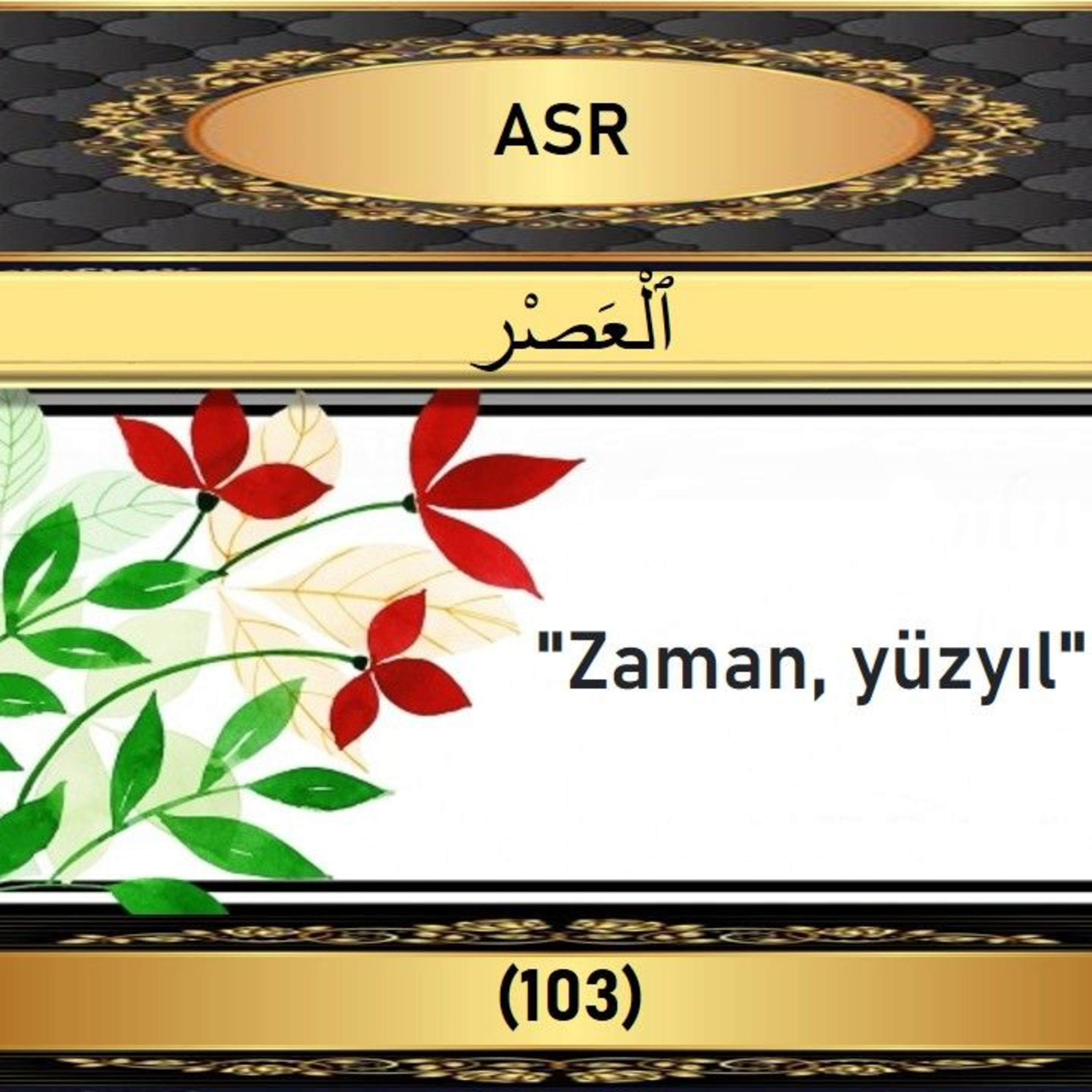 103. Asr Suresi - Yaşar Nuri Öztürk Sesi ve Meali ile (2001) episode artwork