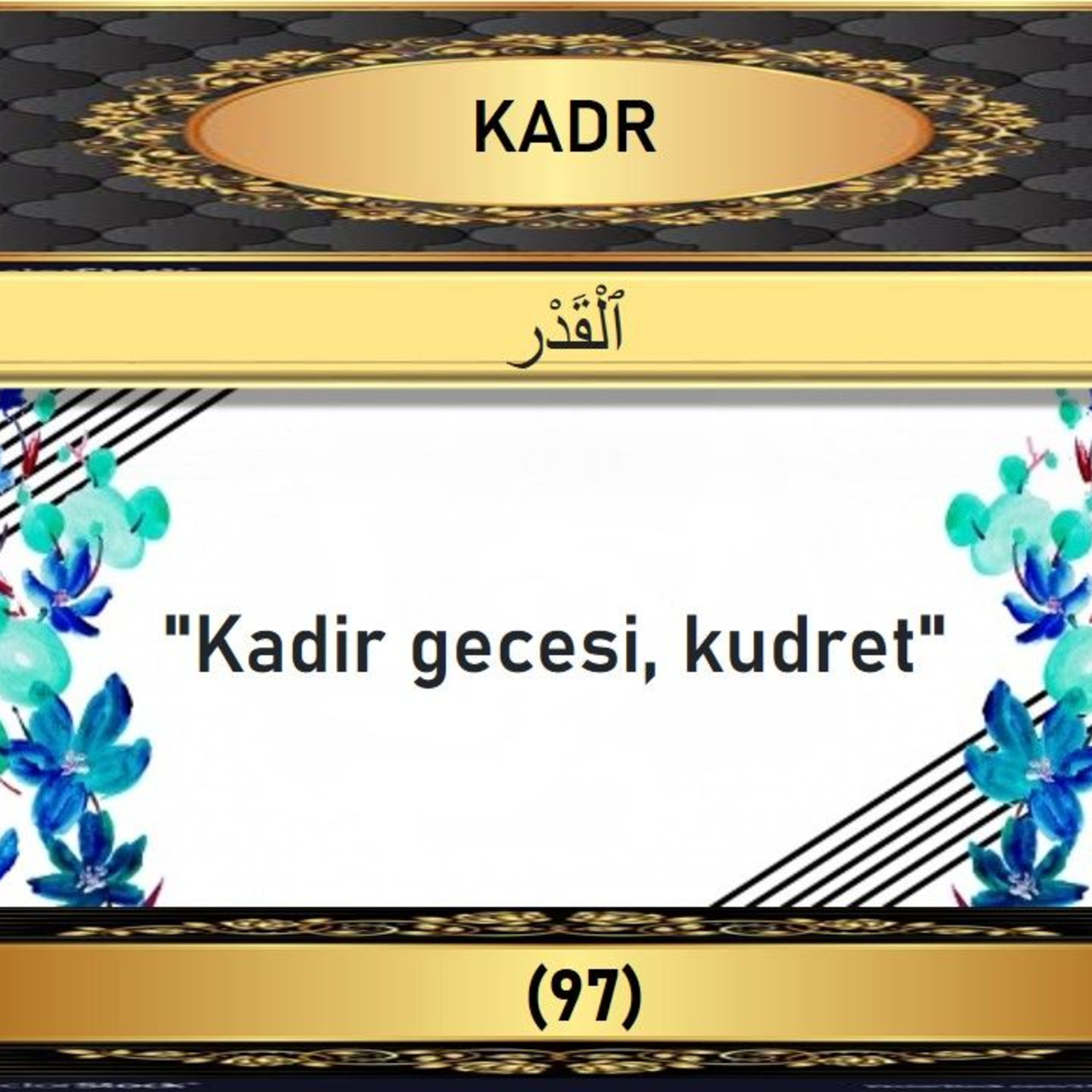 97. Kadir Suresi - Yaşar Nuri Öztürk Sesi ve Meali ile (2001) episode artwork