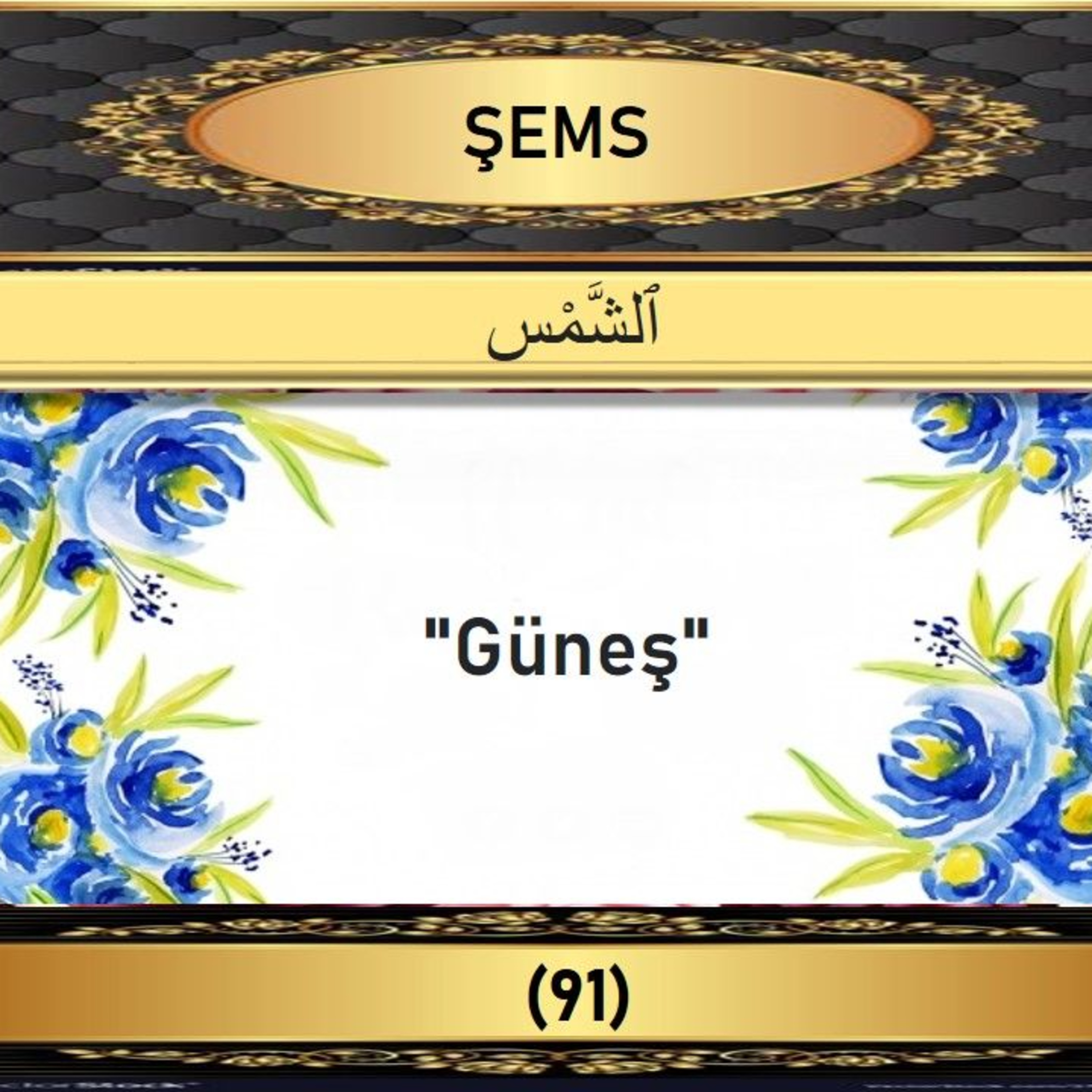 91. Şems Suresi - Yaşar Nuri Öztürk Sesi ve Meali ile (2001) episode artwork