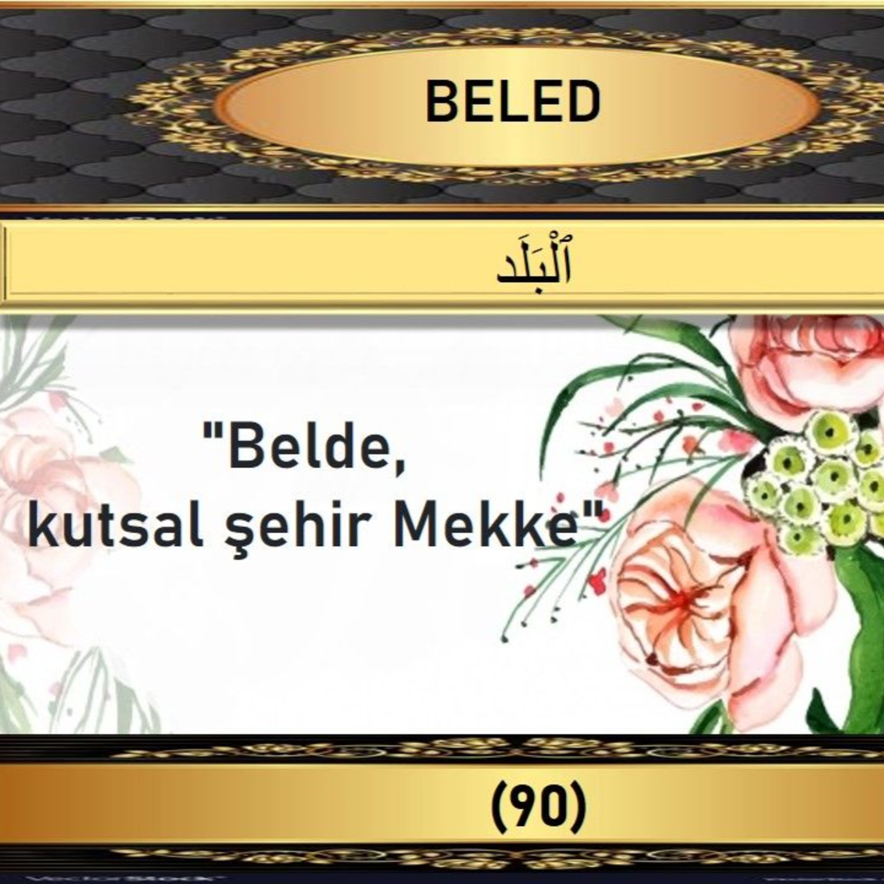 90. Beled Suresi - Yaşar Nuri Öztürk Sesi ve Meali ile (2001) episode artwork