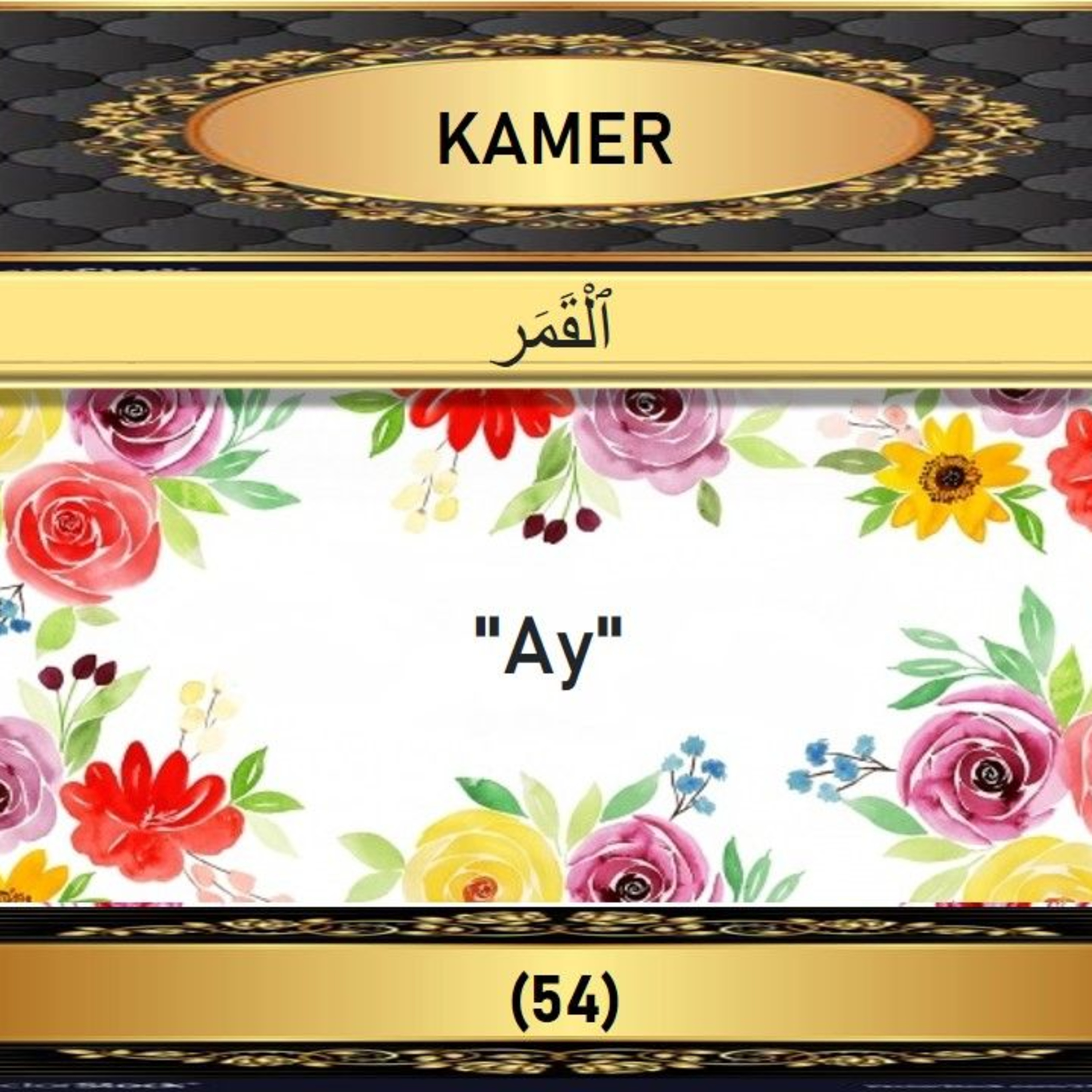 54. Kamer Suresi - Yaşar Nuri Öztürk Sesi ve Meali ile (2001) episode artwork