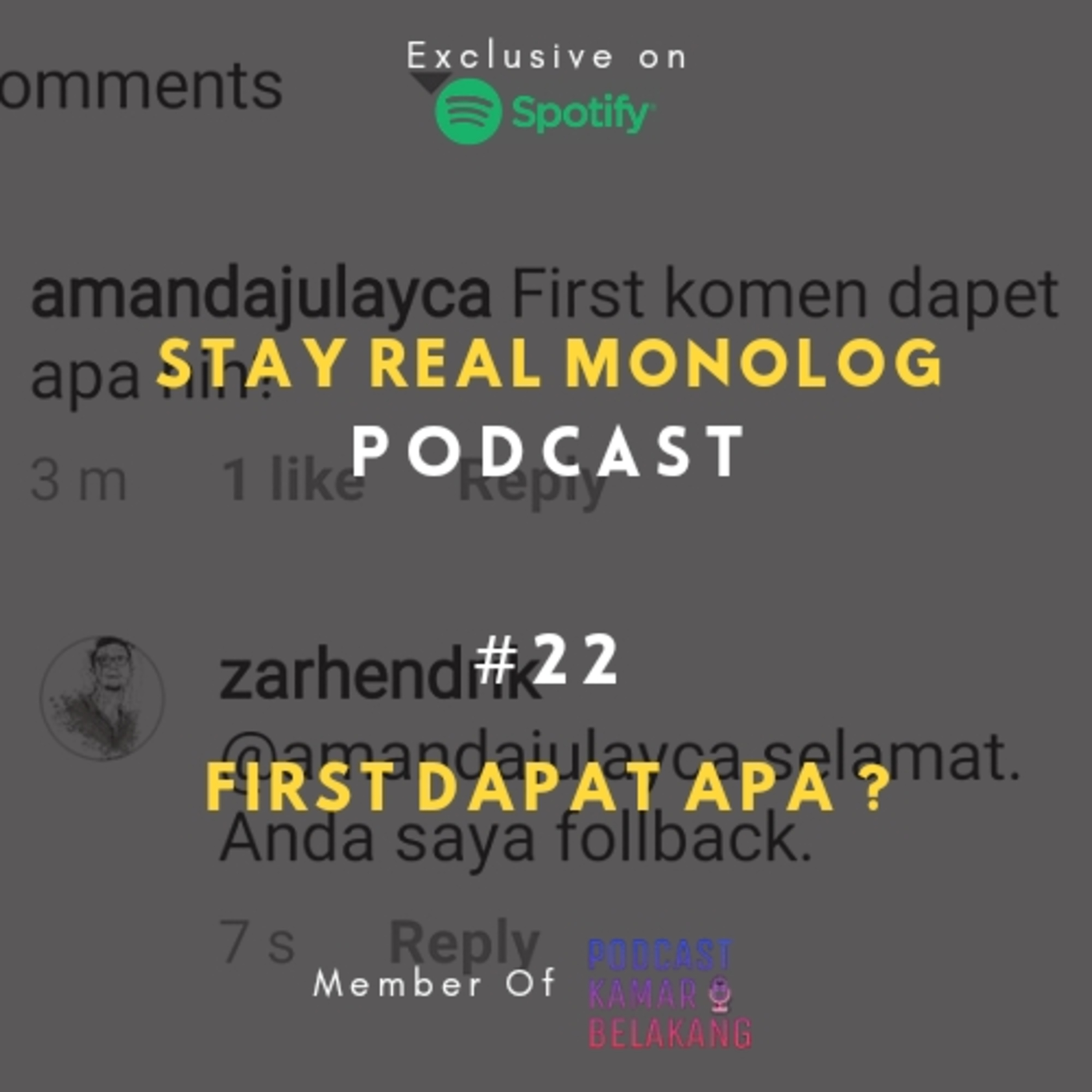 Stay Real Monolog