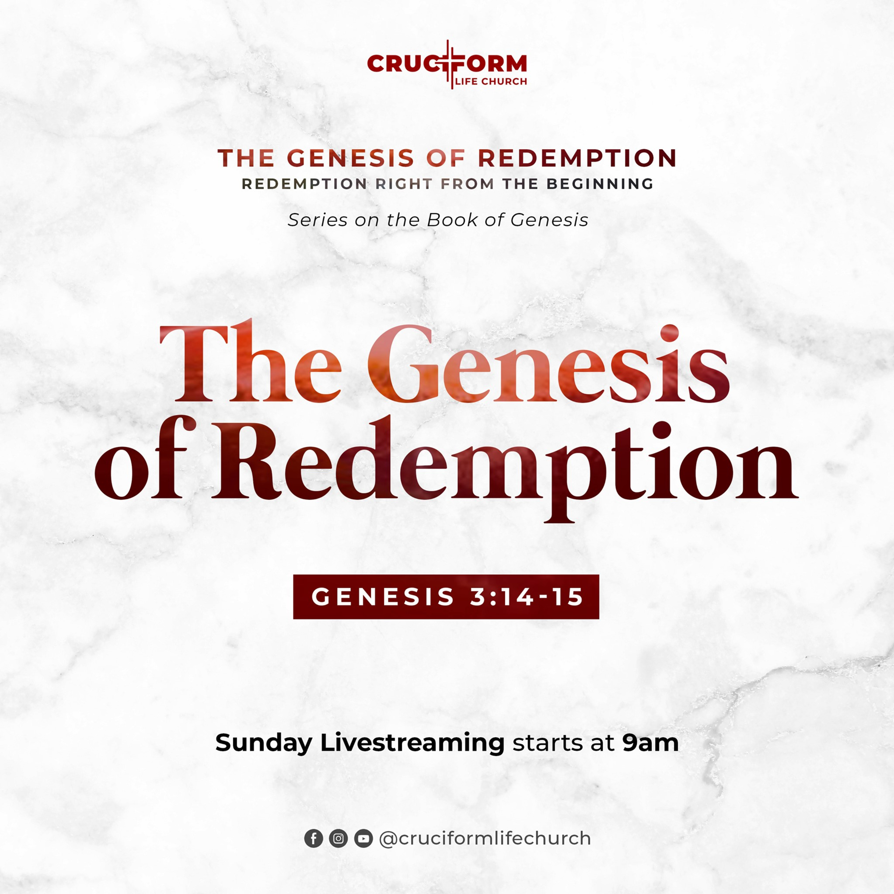 THE GENESIS OF REDEMPTION episode artwork