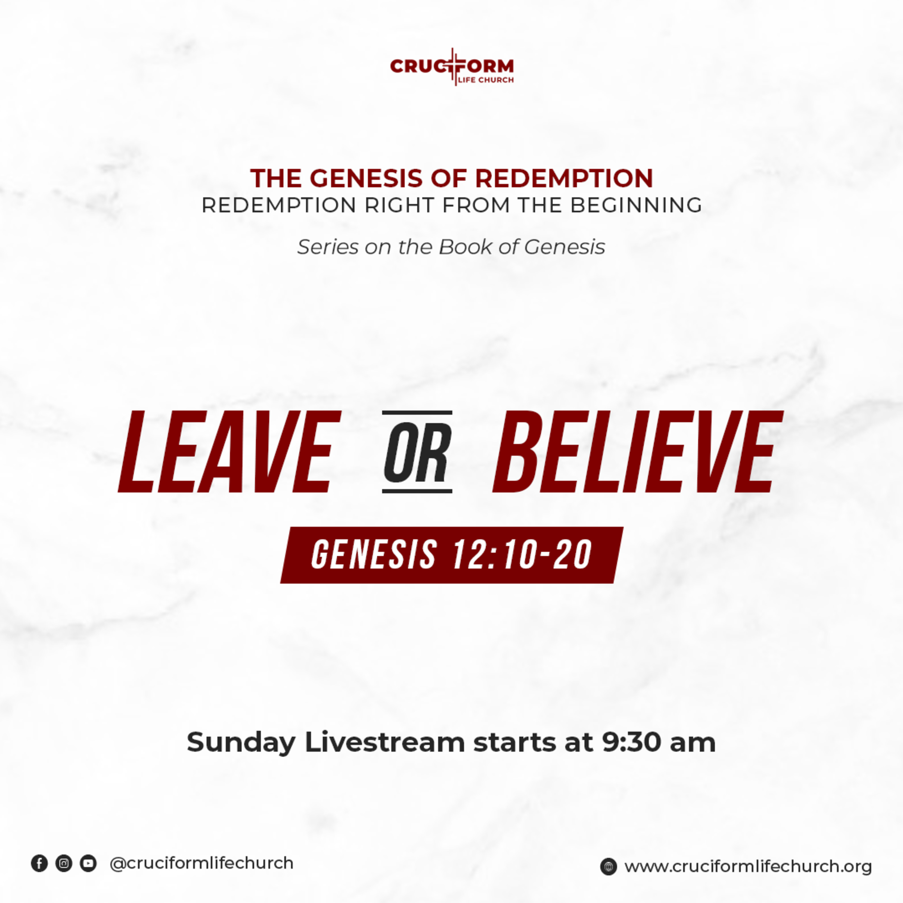 LEAVE OR BELIEVE? episode artwork