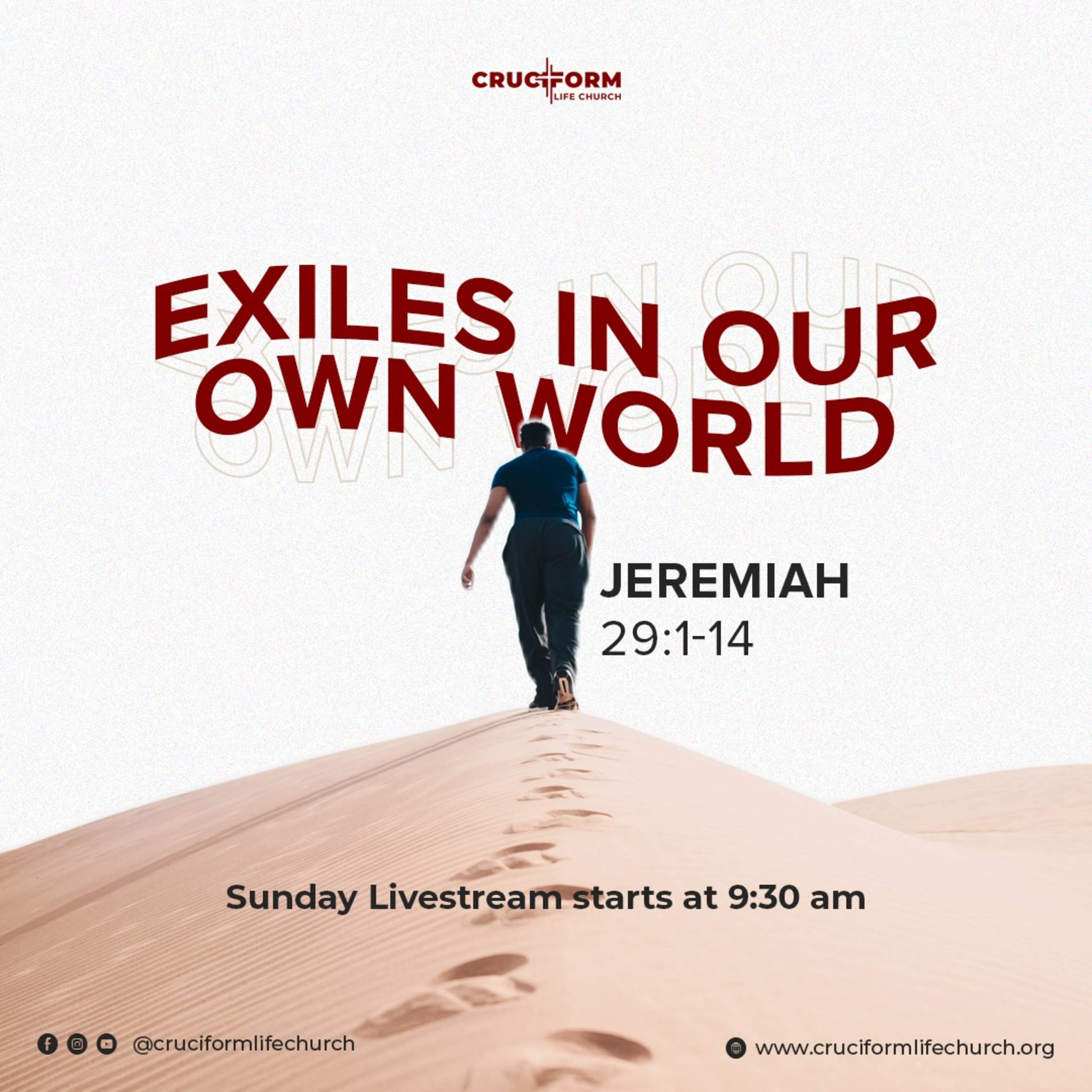 EXILES IN OUR OWN WORLD episode artwork