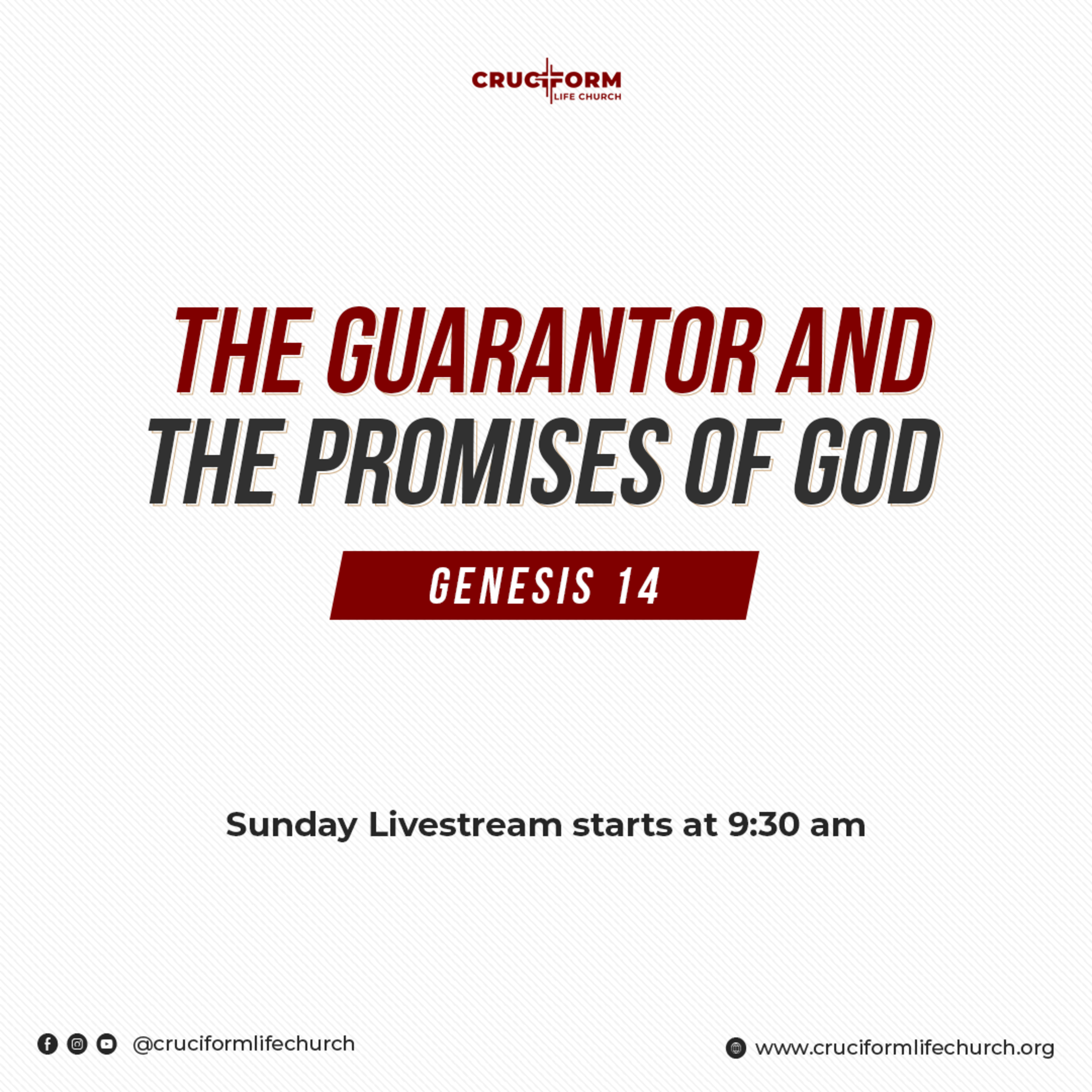 THE GUARANTOR AND THE PROMISES OF GOD episode artwork