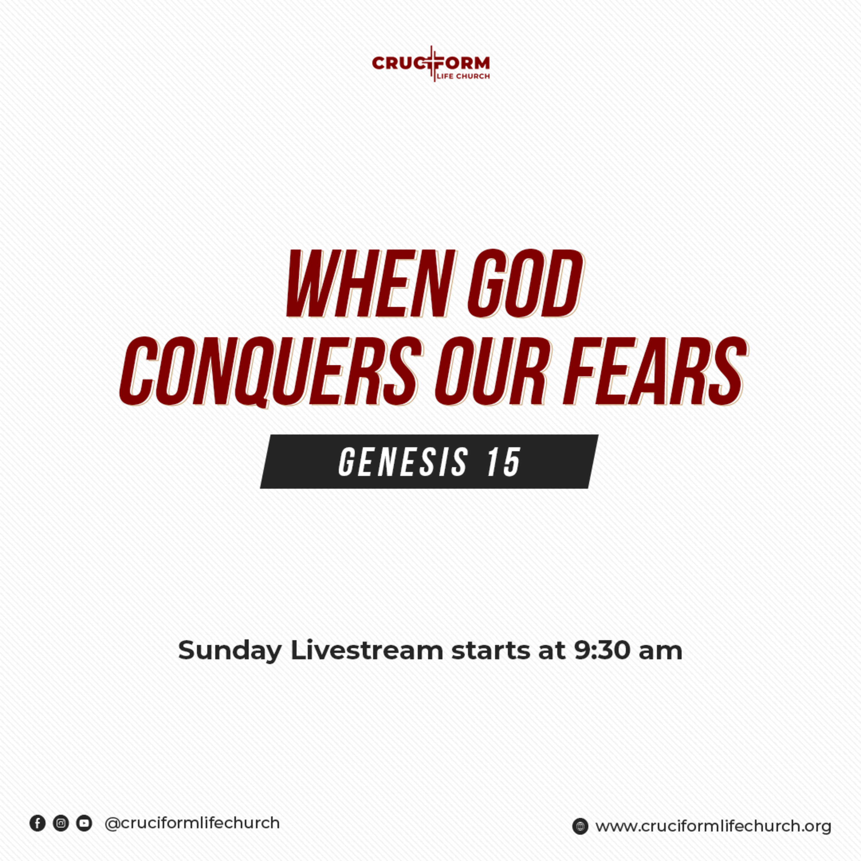 WHEN GOD CONQUERS OUR FEARS episode artwork