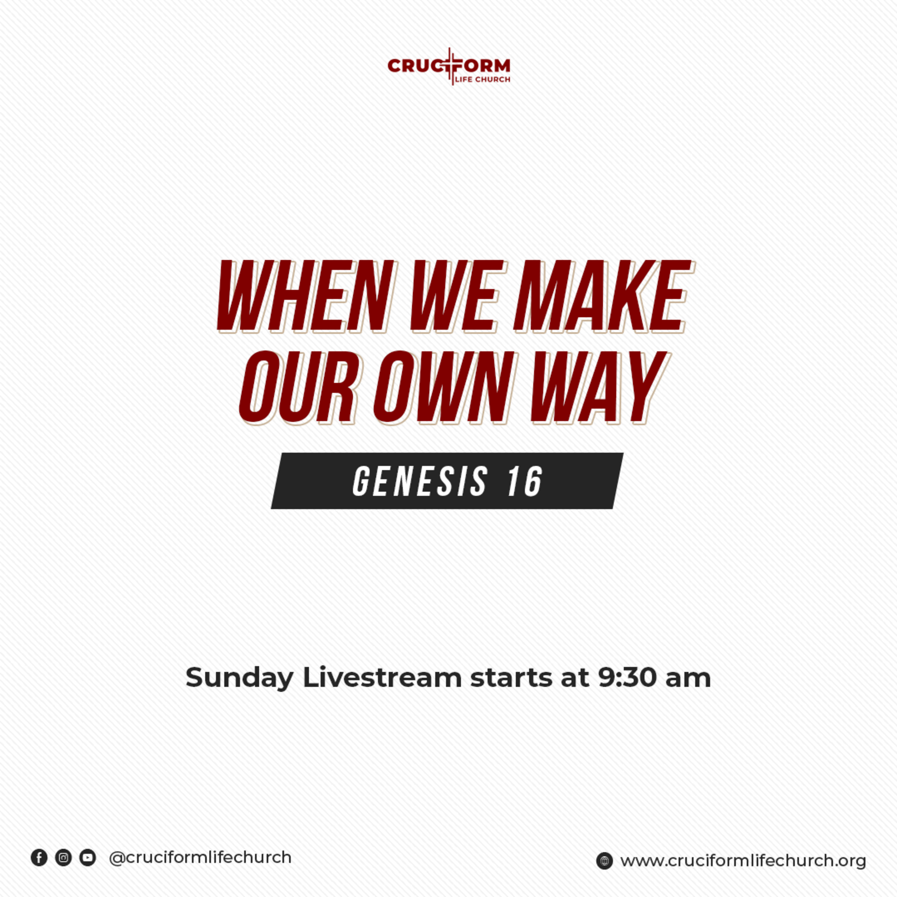 WHEN WE MAKE OUR OWN WAY episode artwork