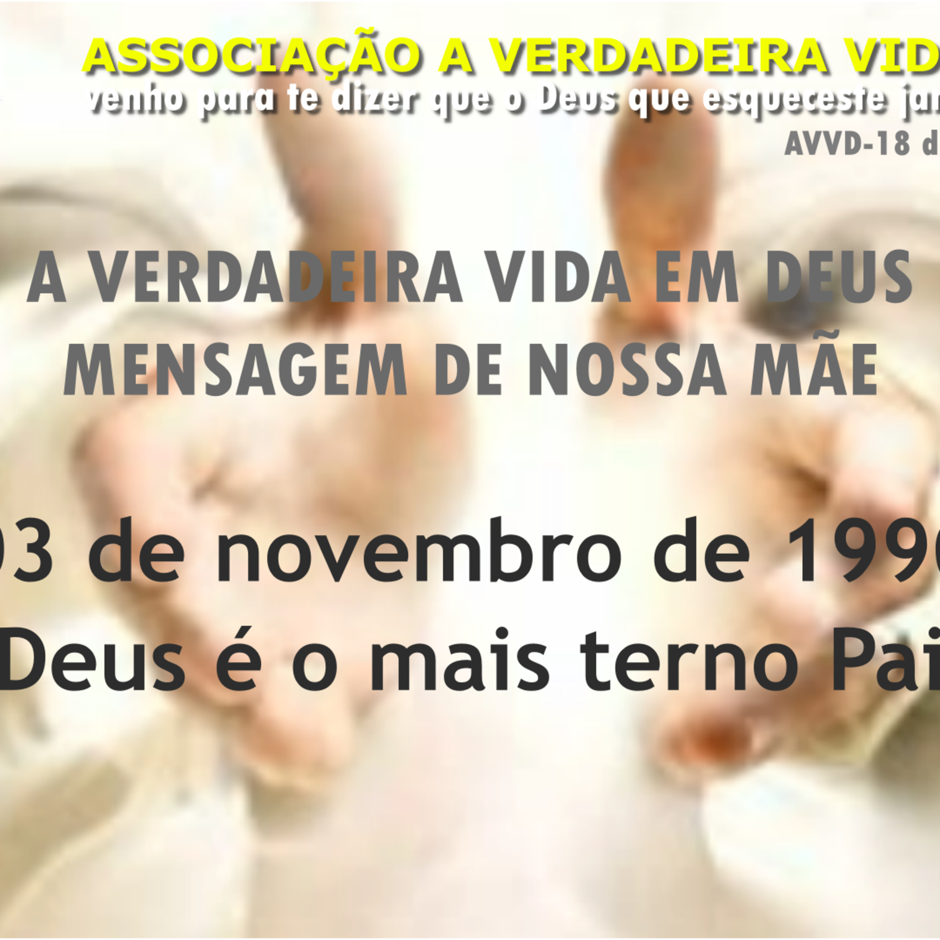 A Verdadeira Vida Em Deus