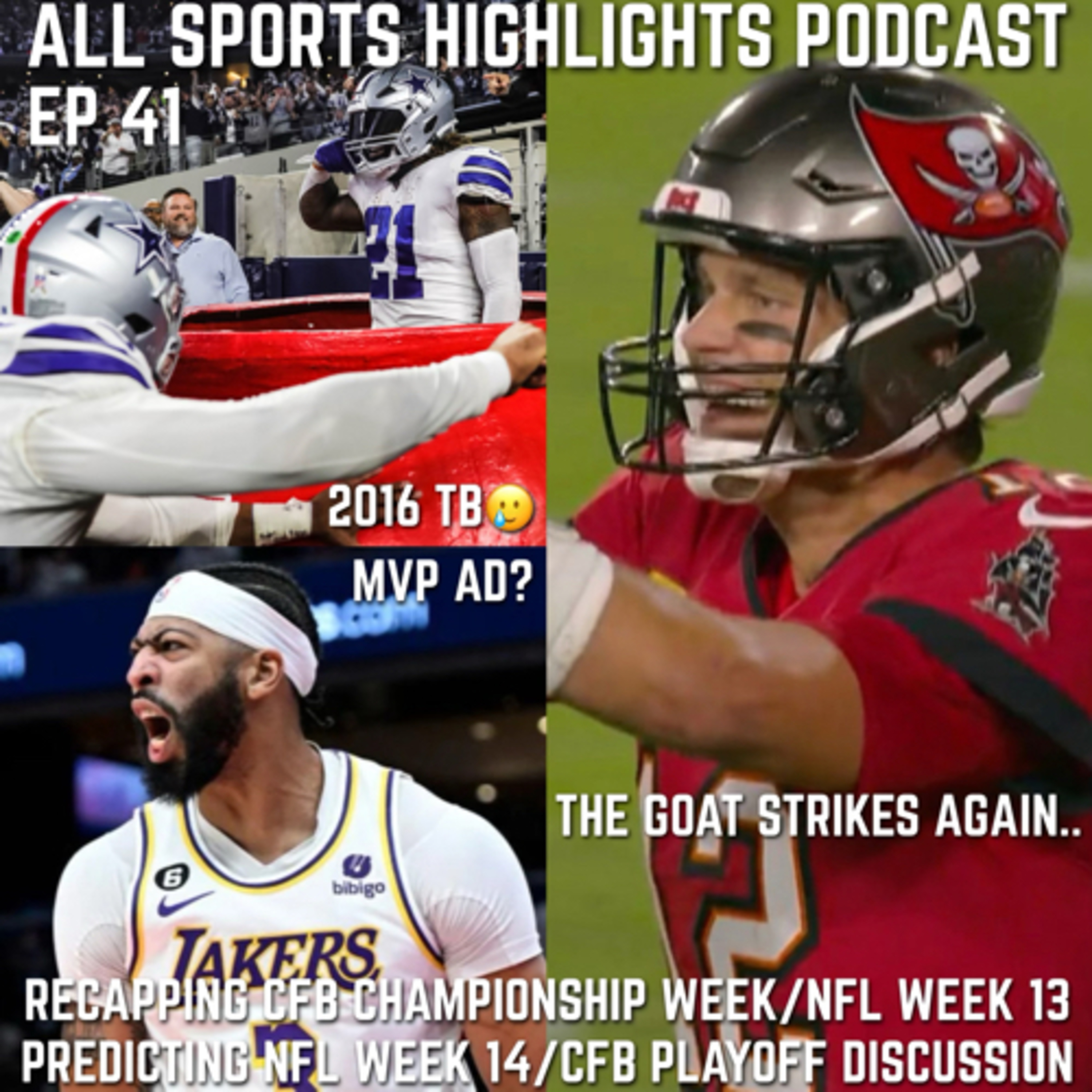 All Sports Highlights Podcast Episode 41 Predicting the army navy Game and picking nfl week 14 episode artwork