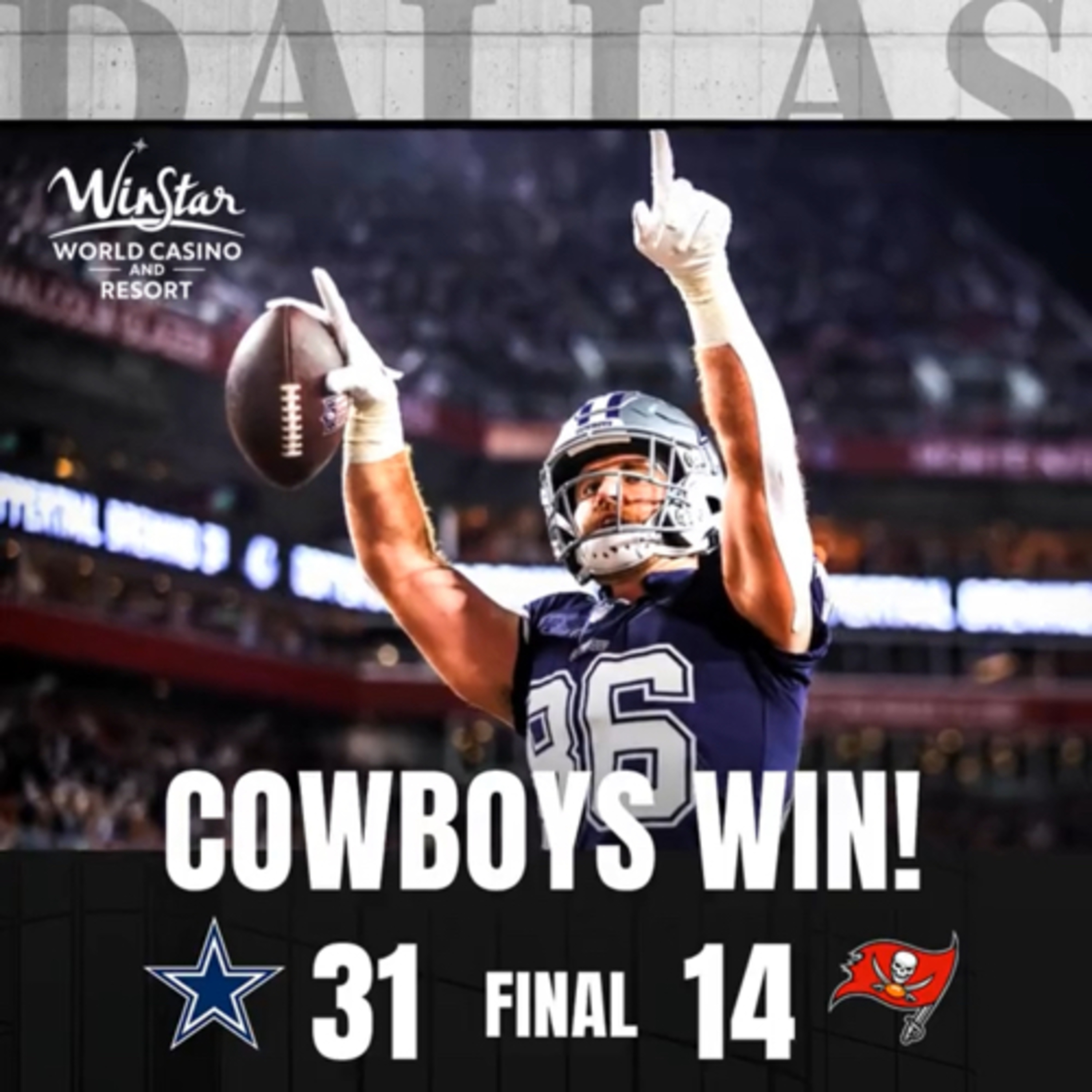 Emergency Podcast Episode COWBOY Beat Tom Brady and The Buccaneers  episode artwork