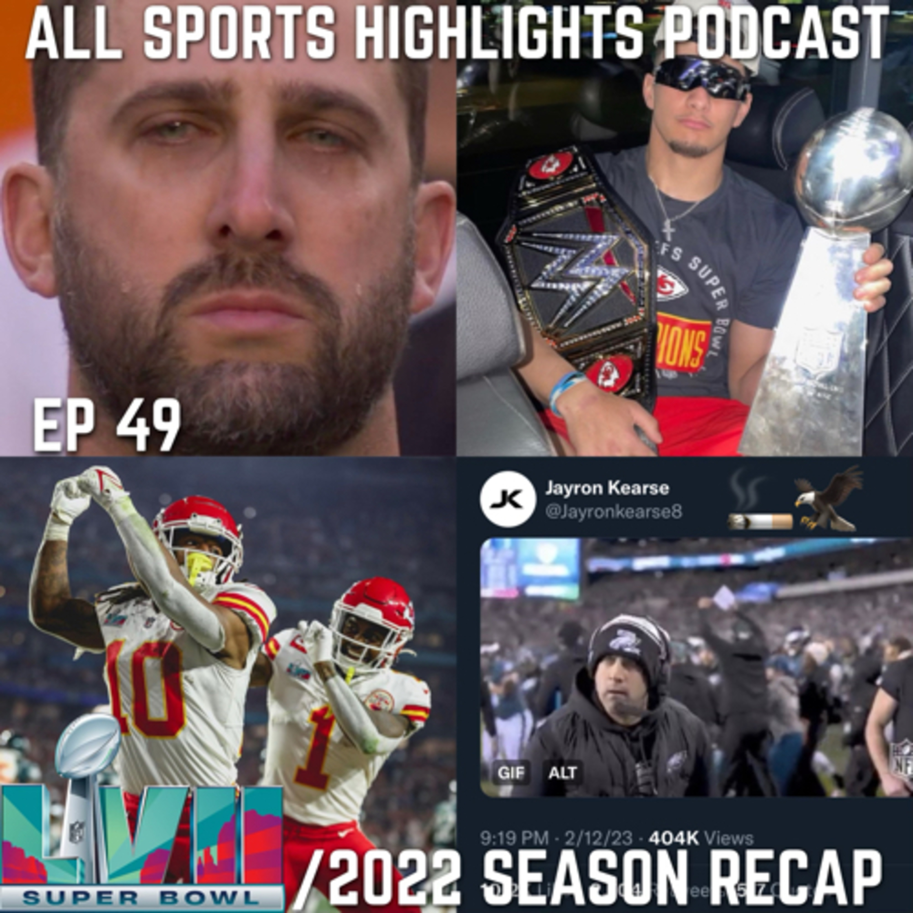 All sports Highlights podcast
Episode 49 NBA TALK
RECAPPING NFL Super Bowl & XFL episode artwork