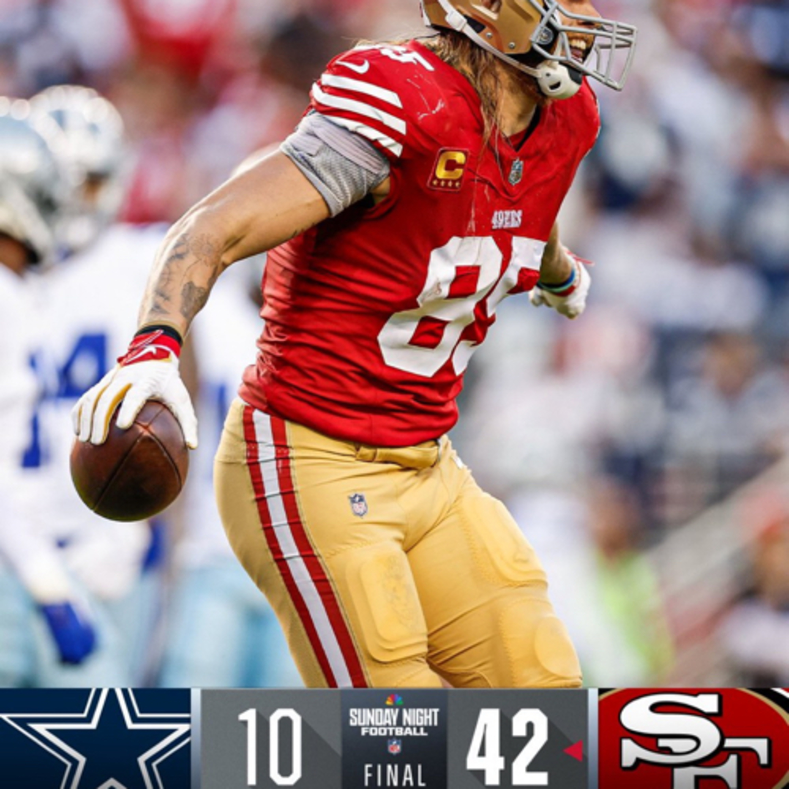 Cowboys postgame vs The 49ers episode artwork
