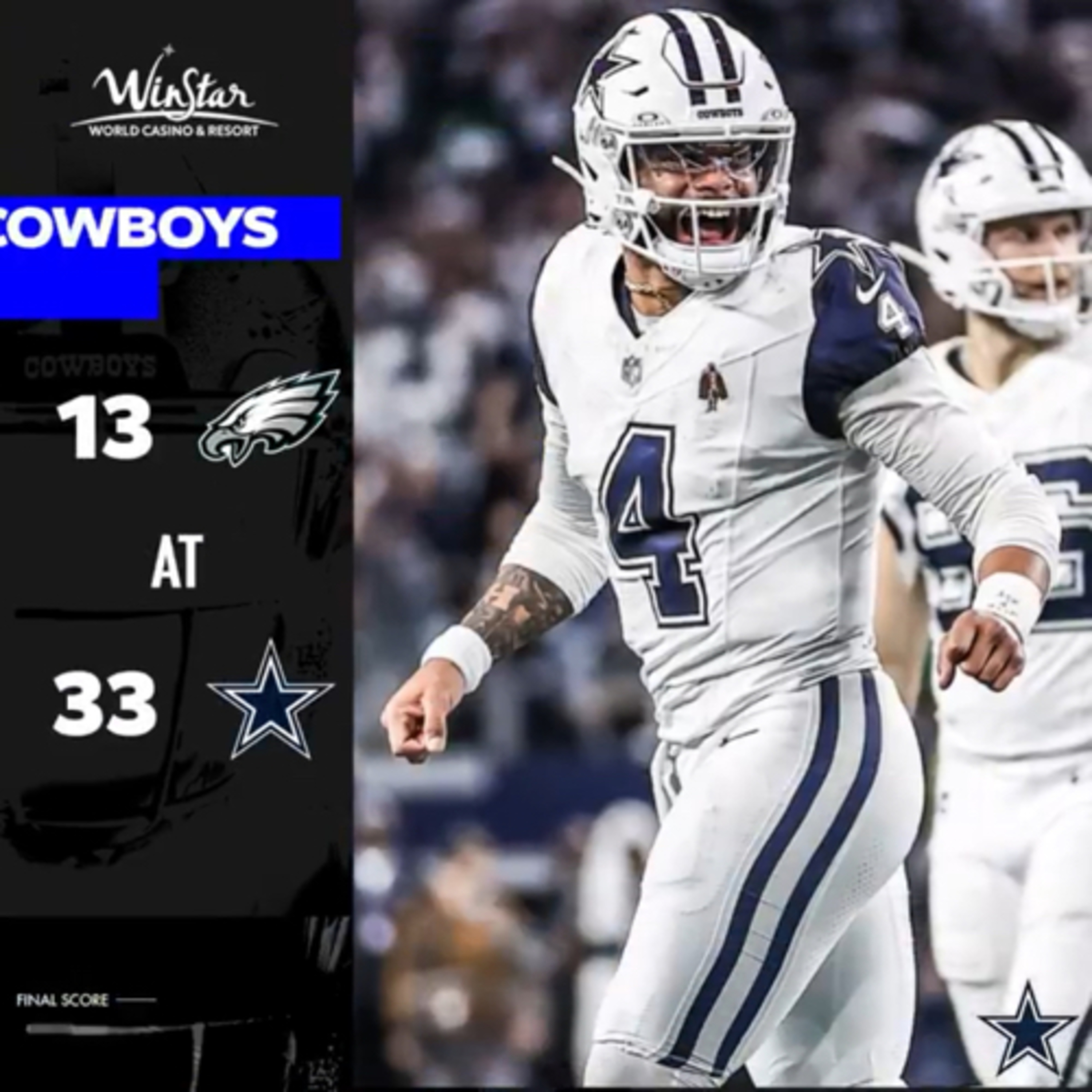 Cowboys postgame vs Eagles Talking about the big win! episode artwork