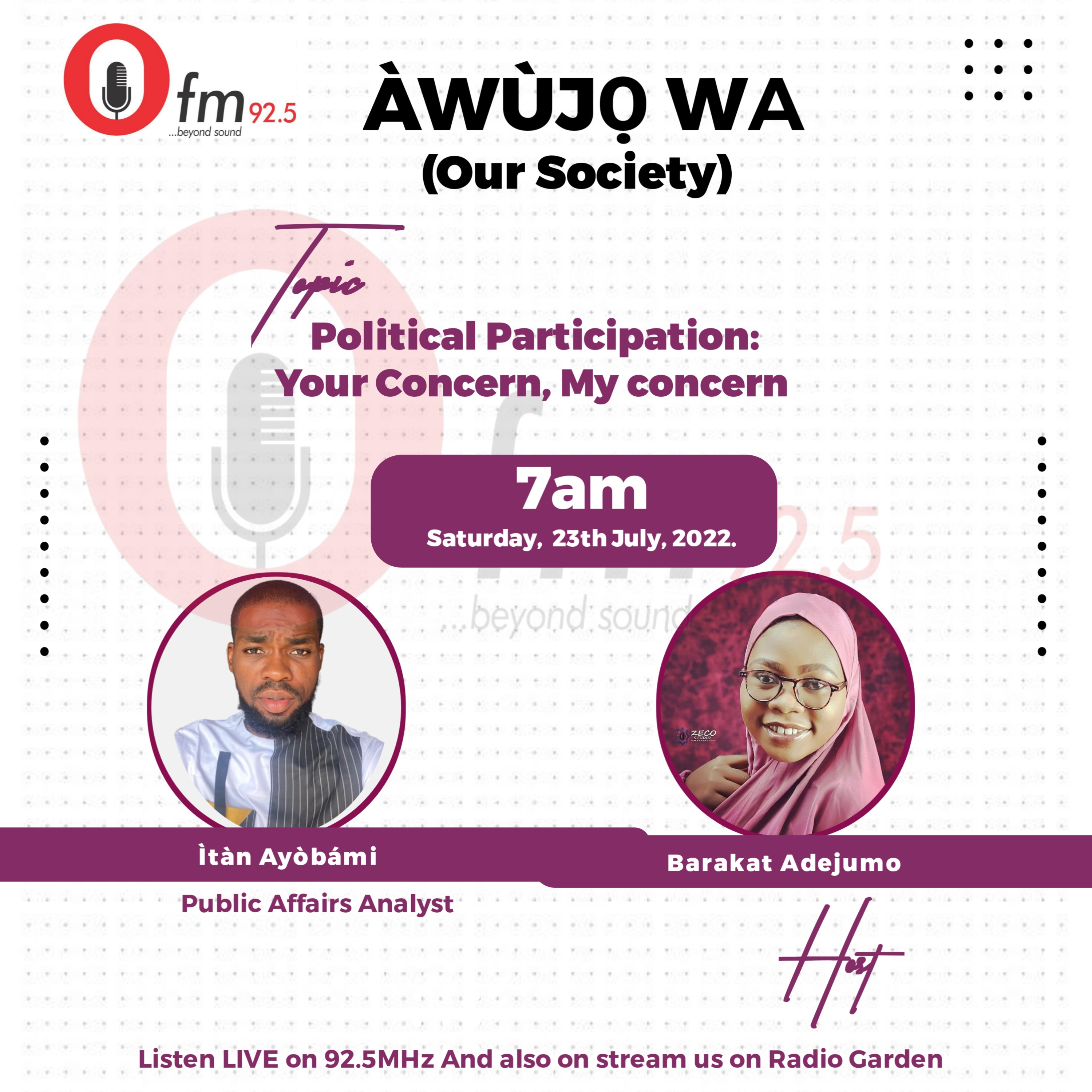 Àwùjọ Wa (Our Society)
