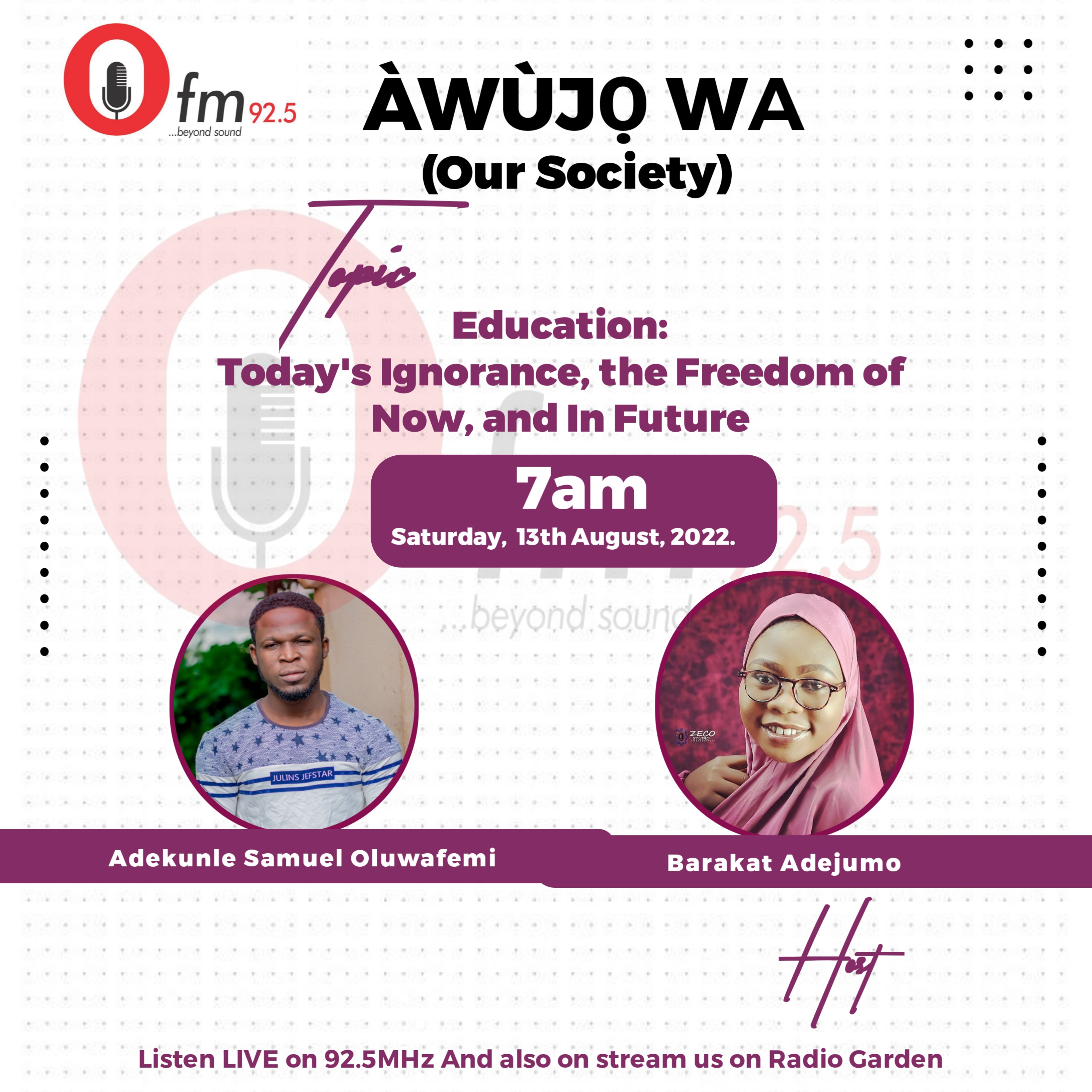 Àwùjọ Wa (Our Society)