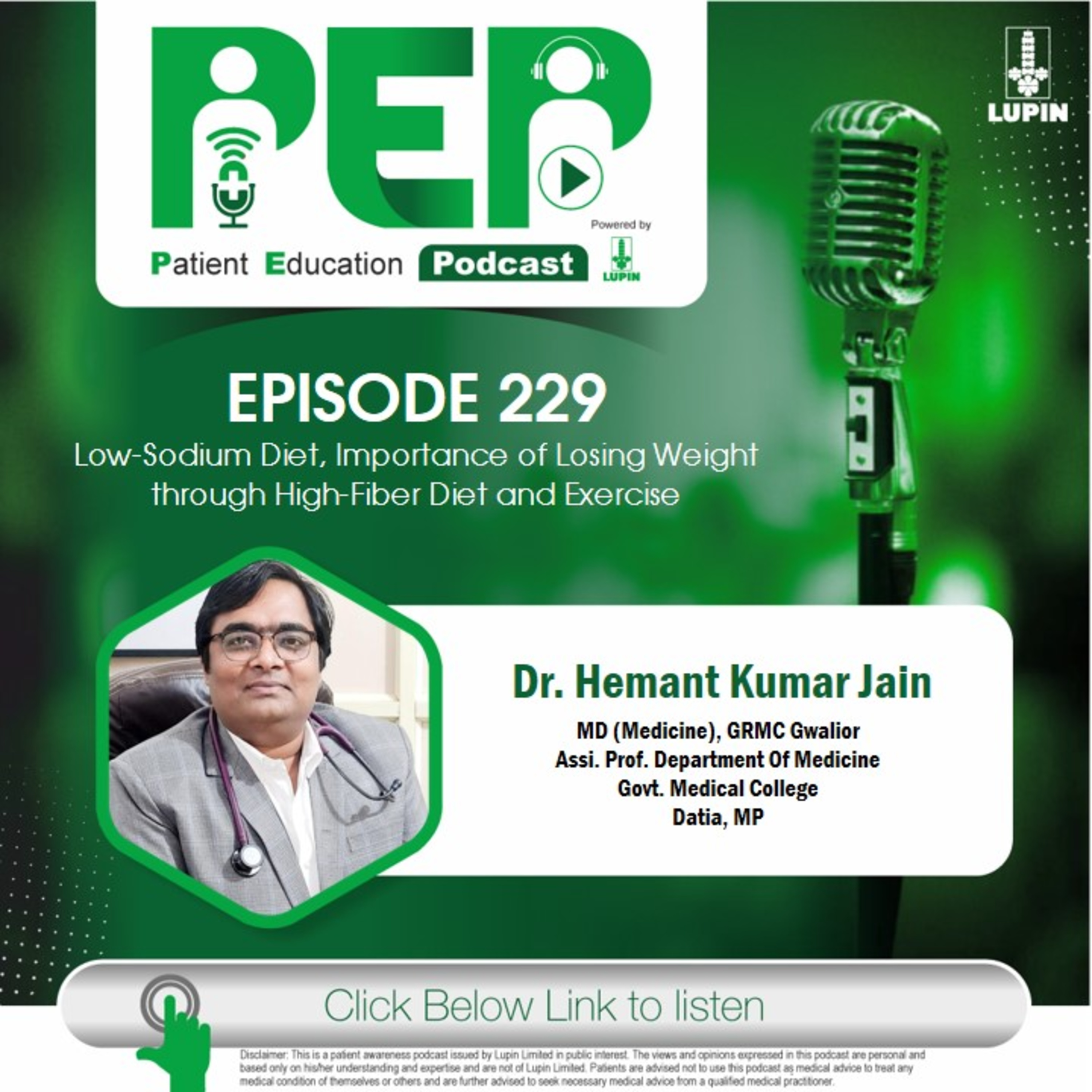 PEP - Patient Education Podcast