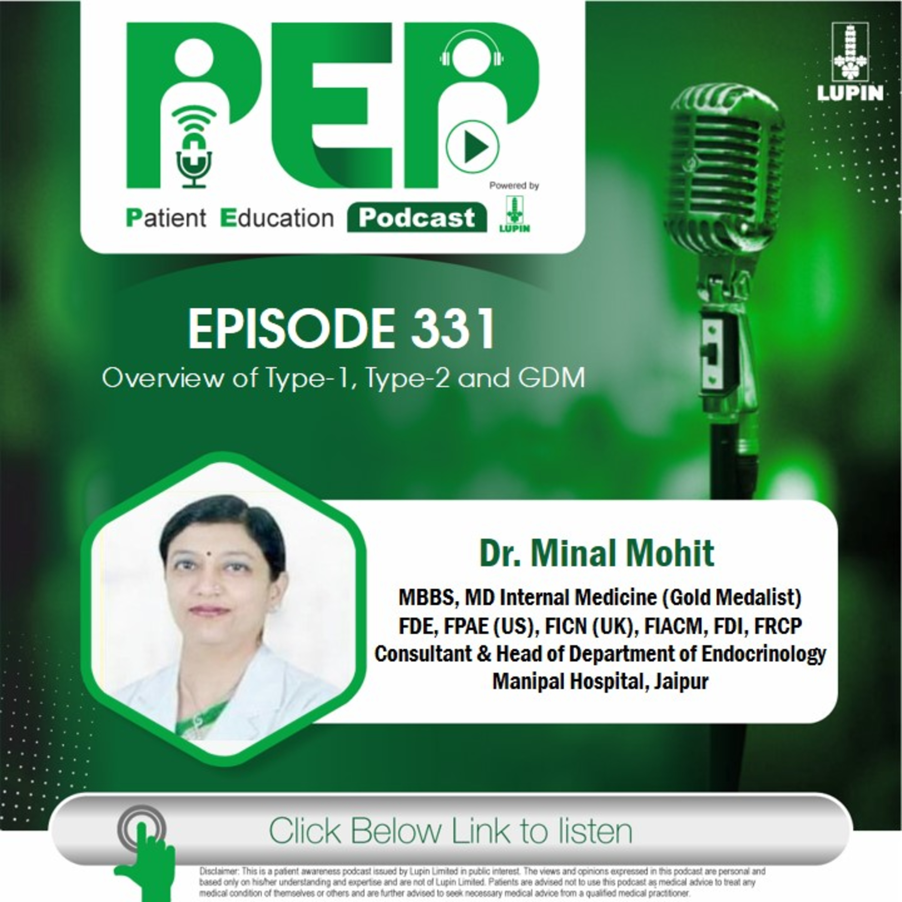 PEP - Patient Education Podcast